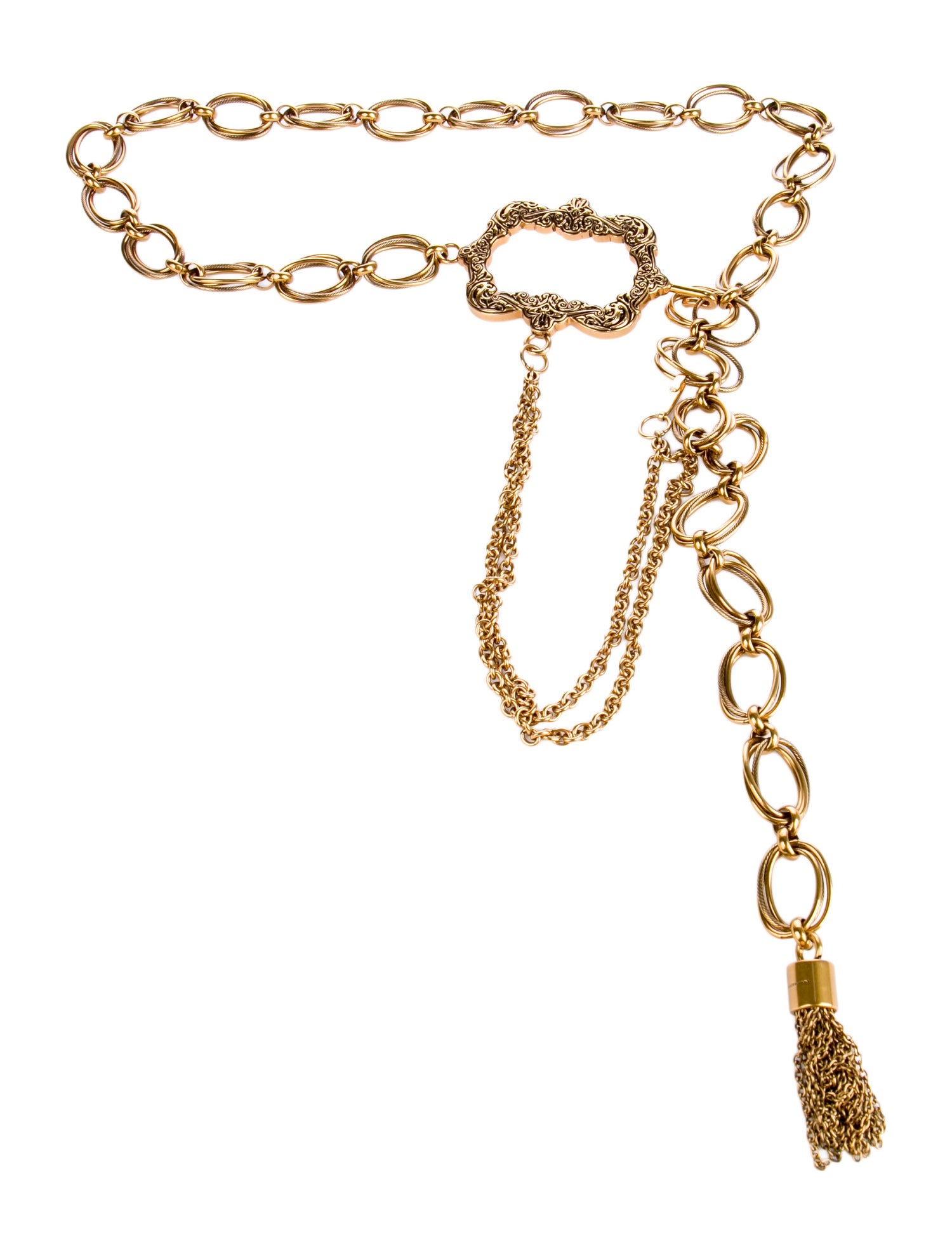Zimmermann Skinny Metal Chain-Link Belt