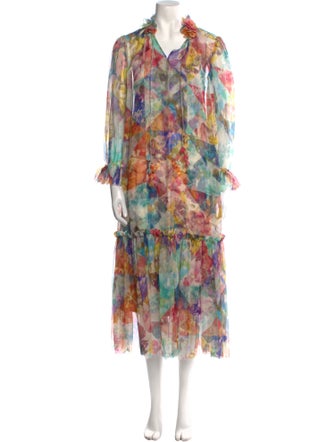 Zimmermann Silk Long Dress