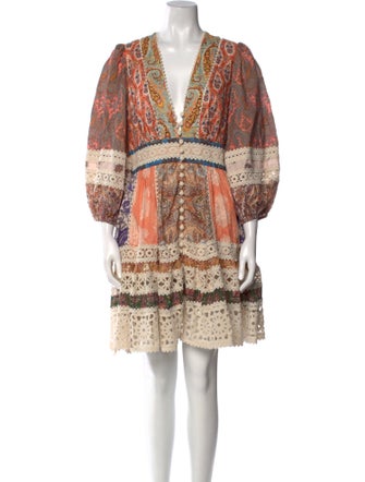 Zimmermann Linen Mini Dress