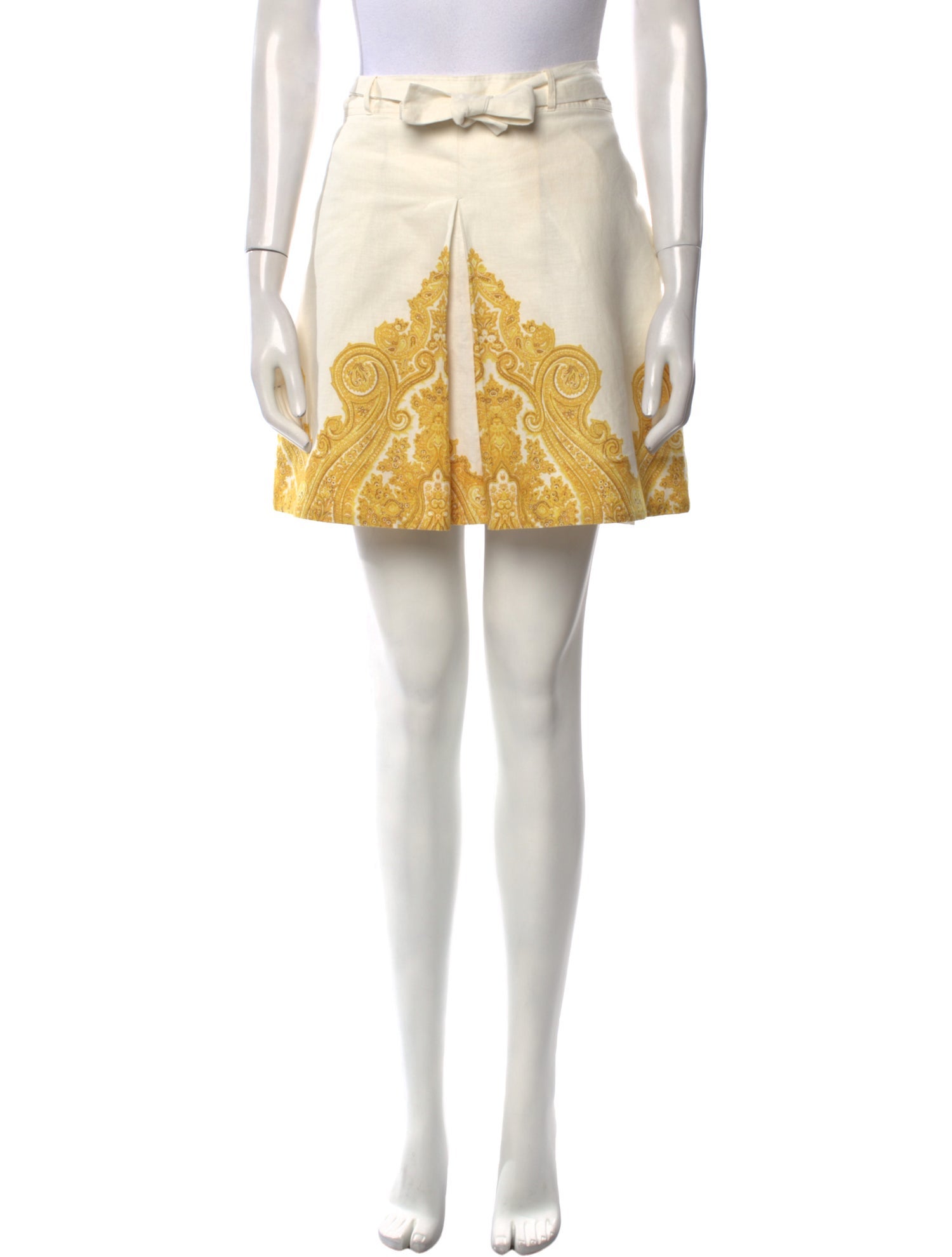 Zimmermann Linen Mini Skirt