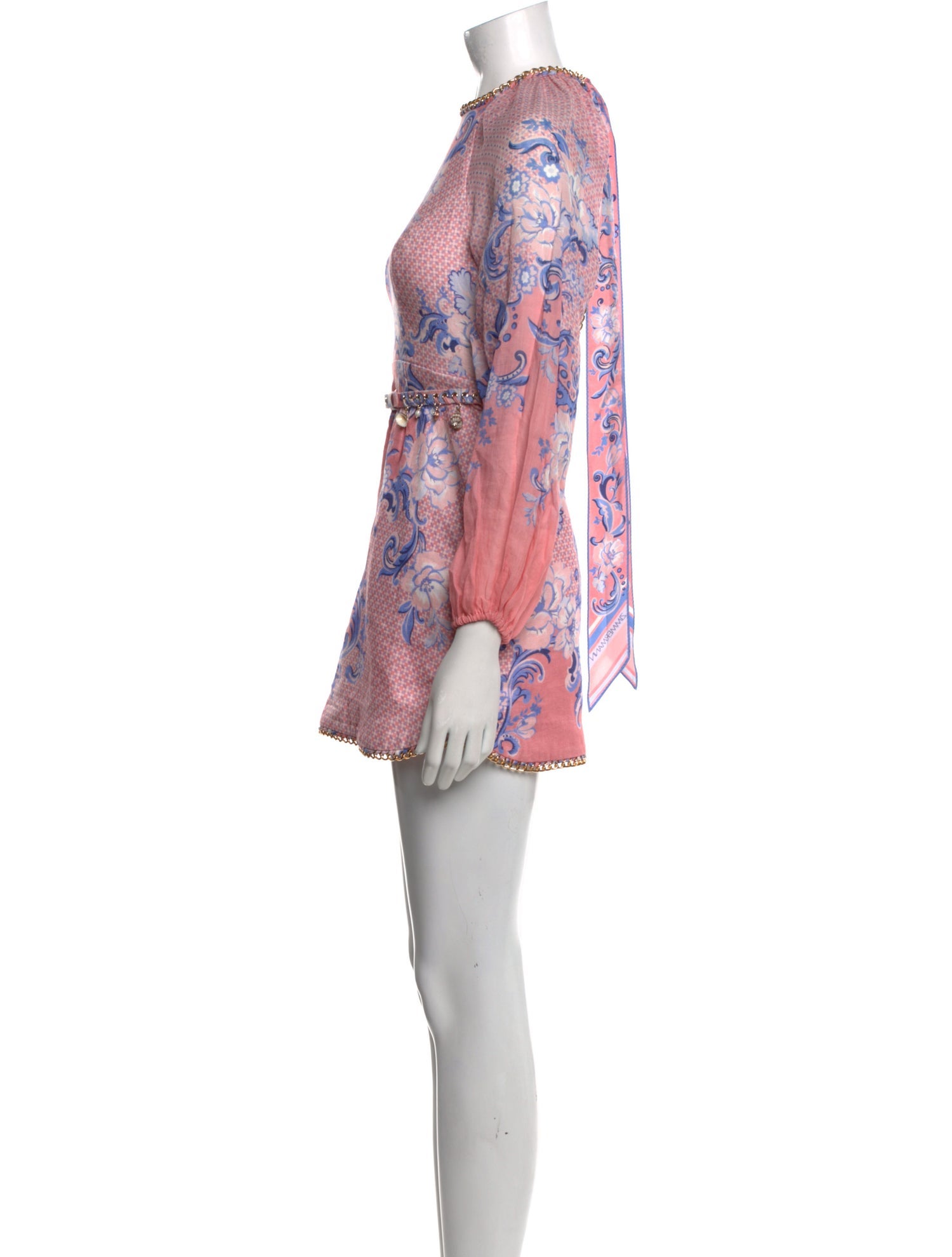 Zimmermann Linen Mini Dress