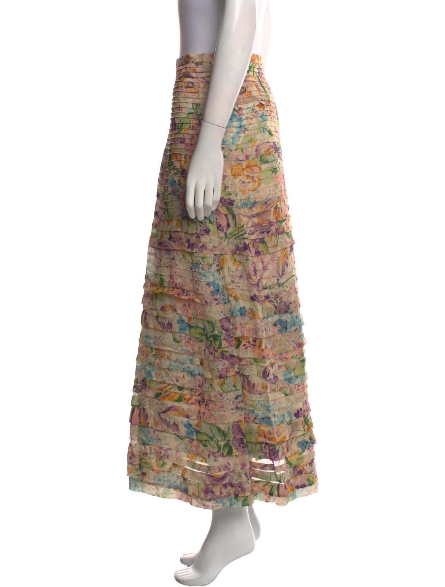 Zimmermann Floral Print Midi Length Skirt w/ Tags
