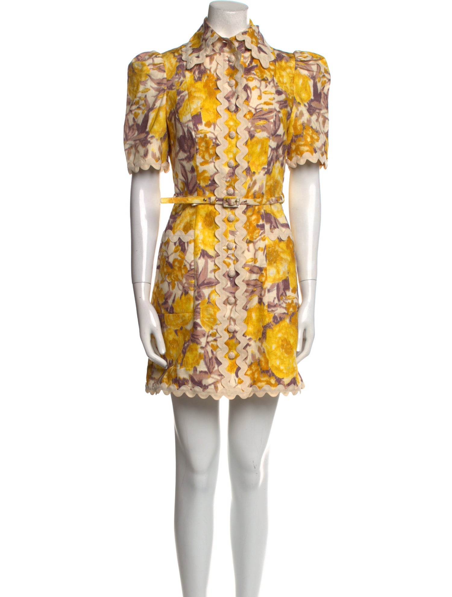 Zimmermann Linen Mini Dress