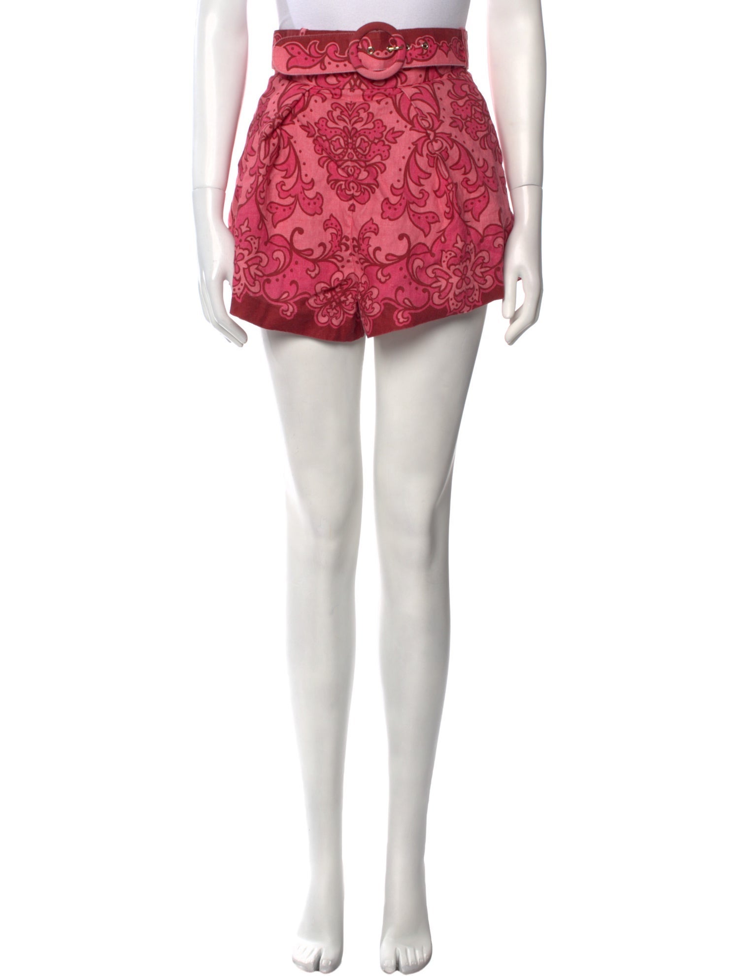 Zimmermann Linen Mini Shorts