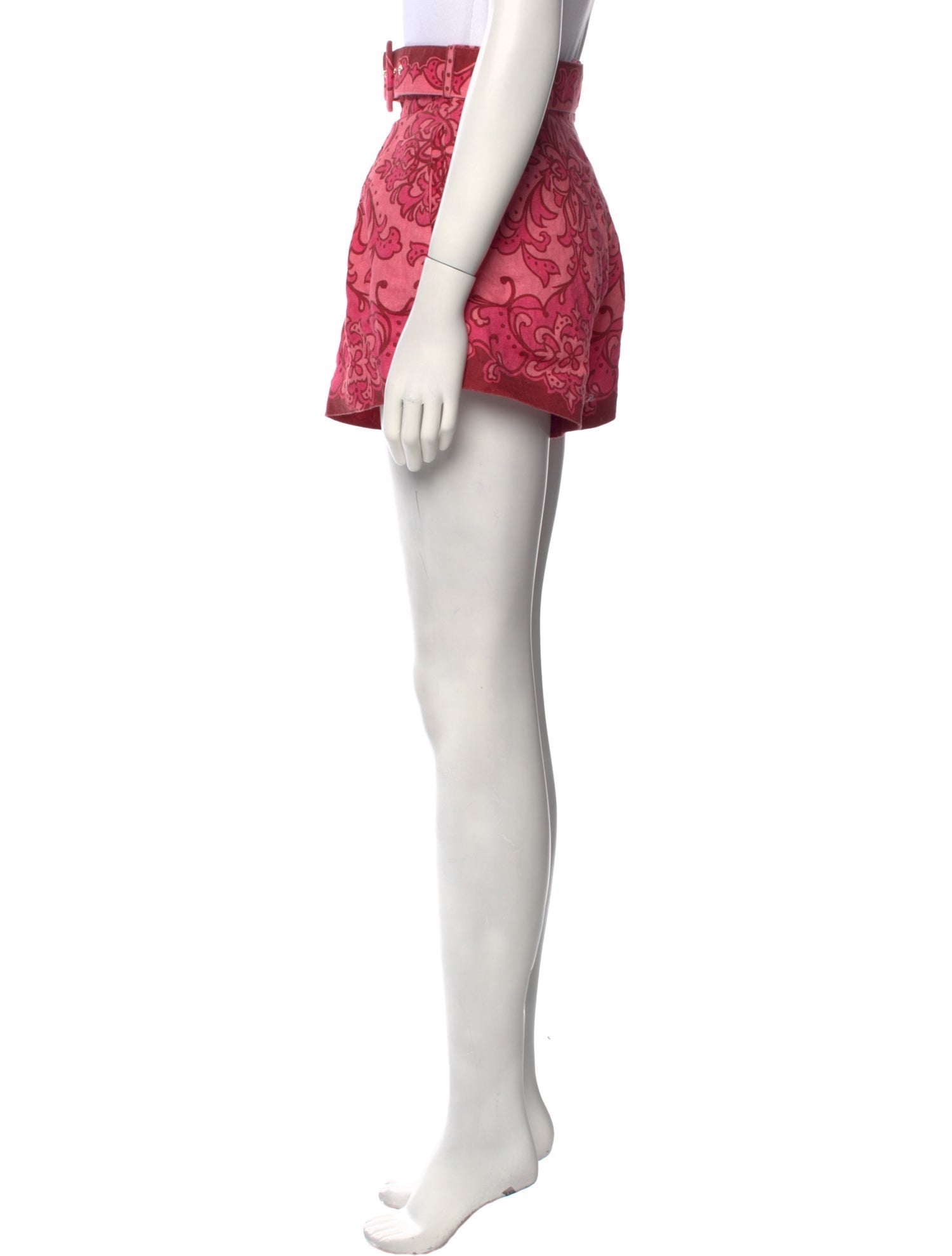 Zimmermann Linen Mini Shorts