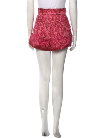 Zimmermann Linen Mini Shorts