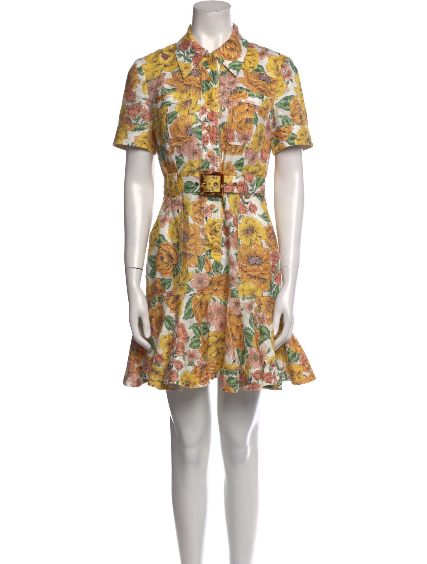 Zimmermann Linen Mini Dress