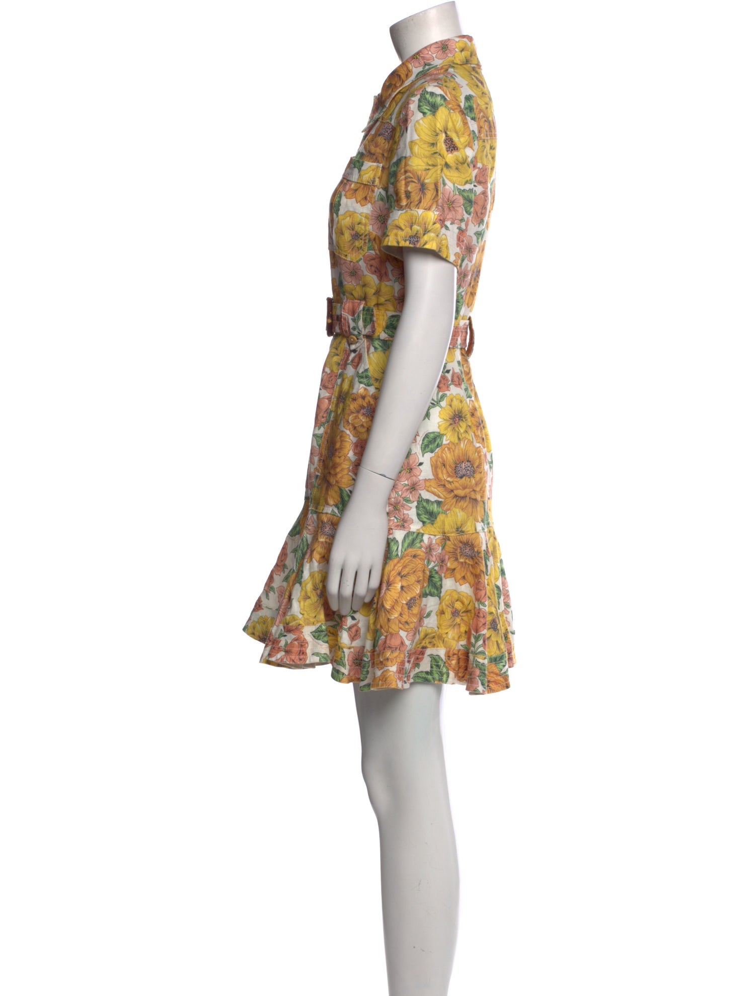 Zimmermann Linen Mini Dress