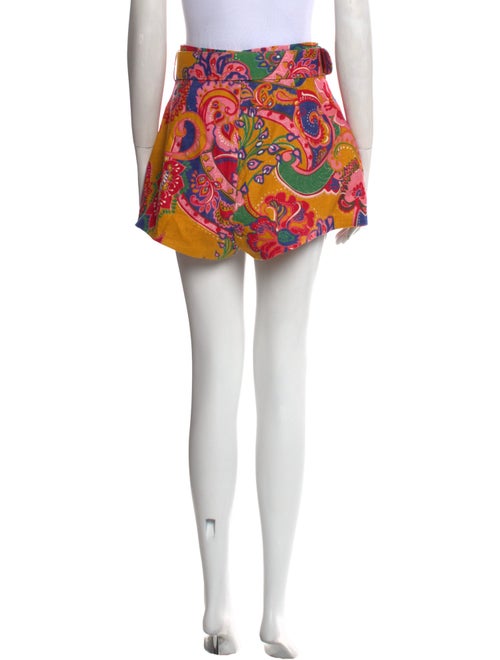 Zimmermann Linen Mini Shorts