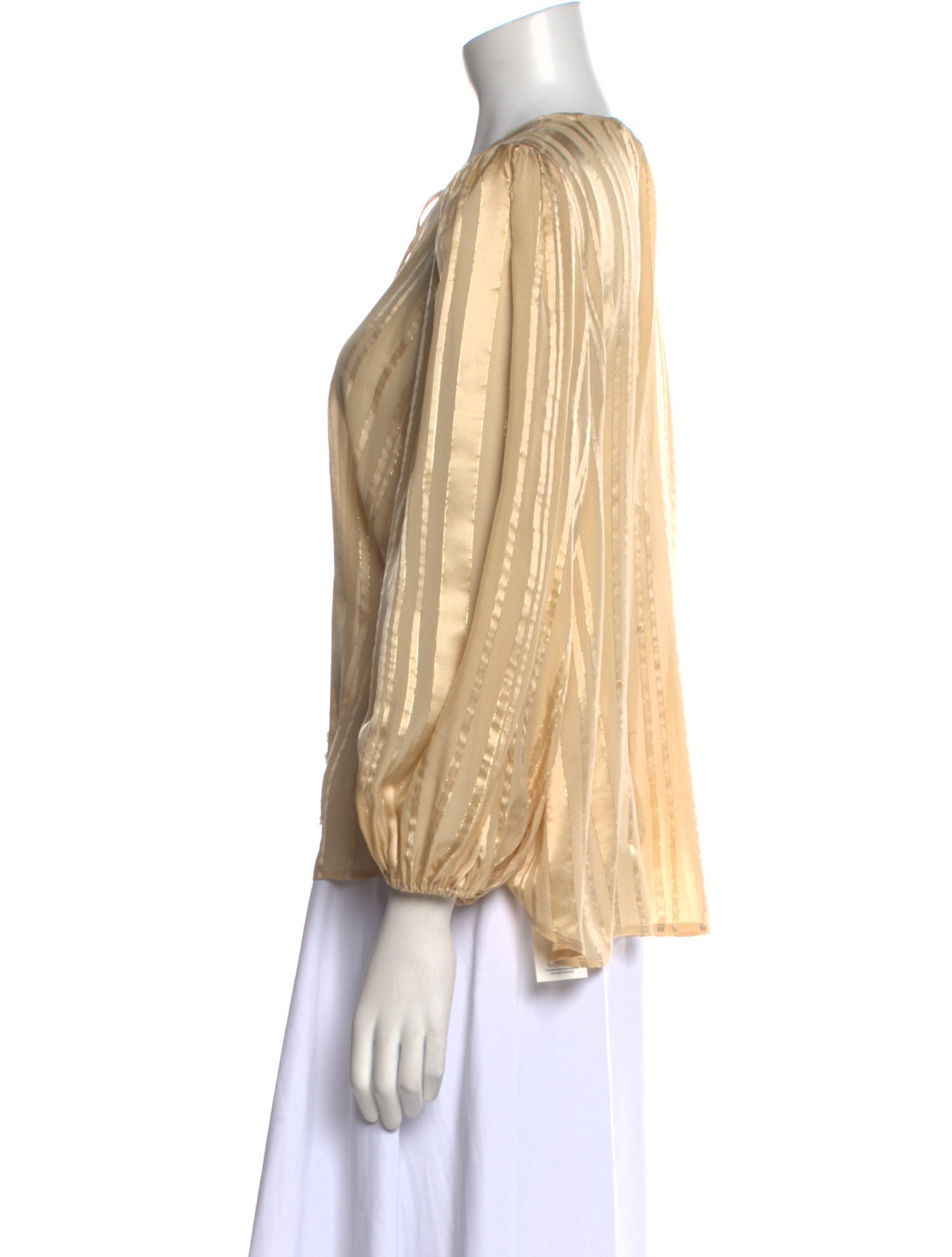 Zimmermann Silk Crew Neck Blouse