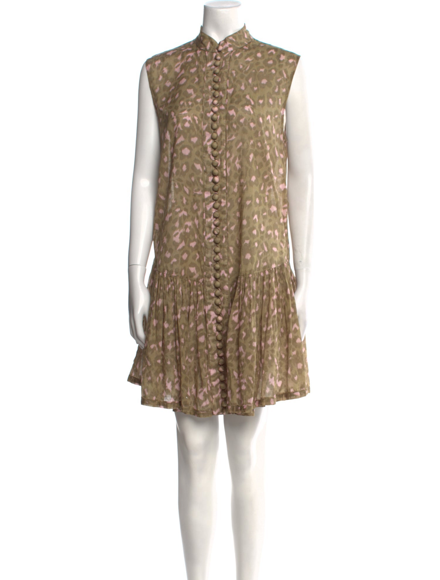 Zimmermann Printed Knee-Length Dress