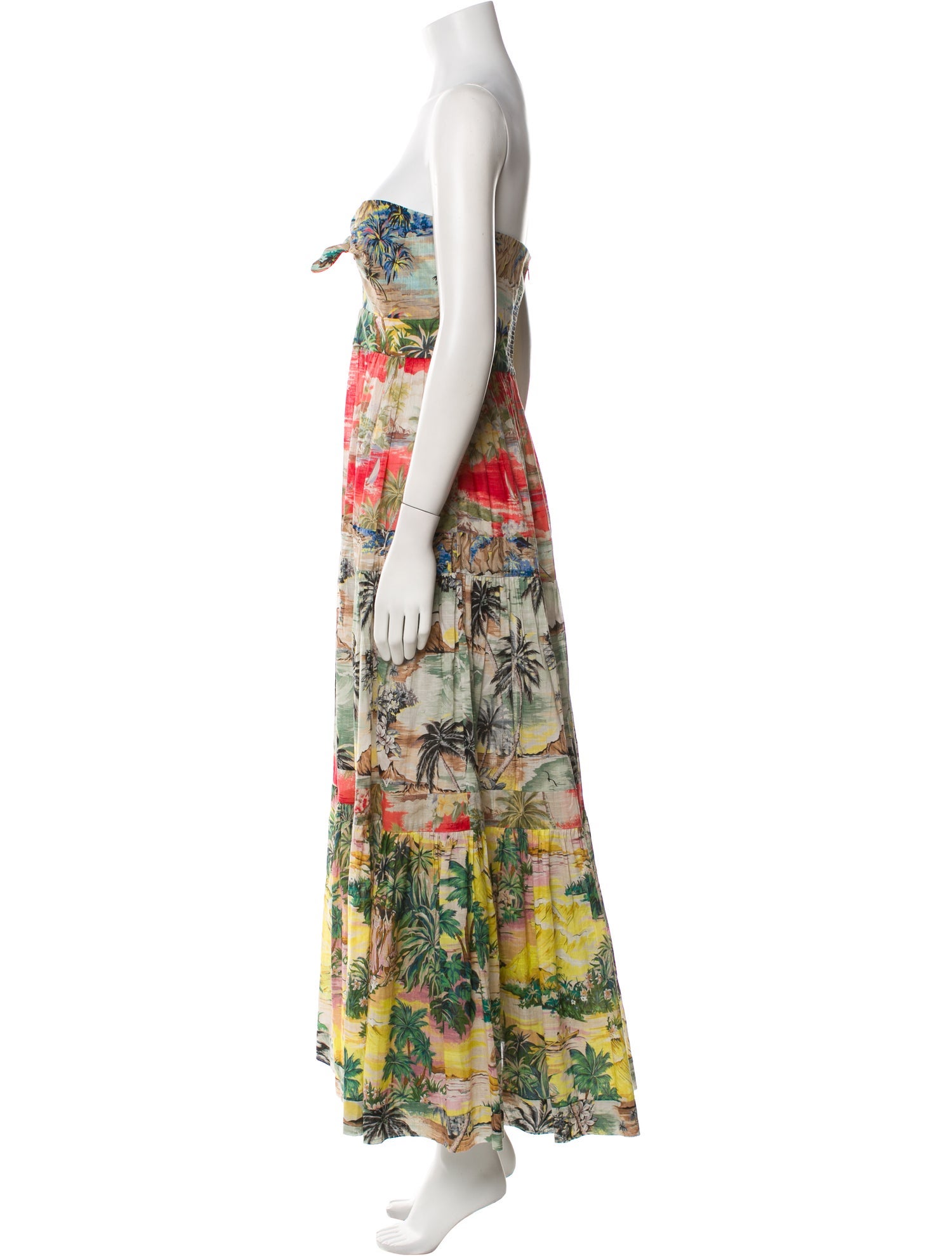 Zimmermann Printed Midi Length Dress