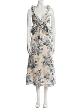 Zimmermann Linen Long Dress