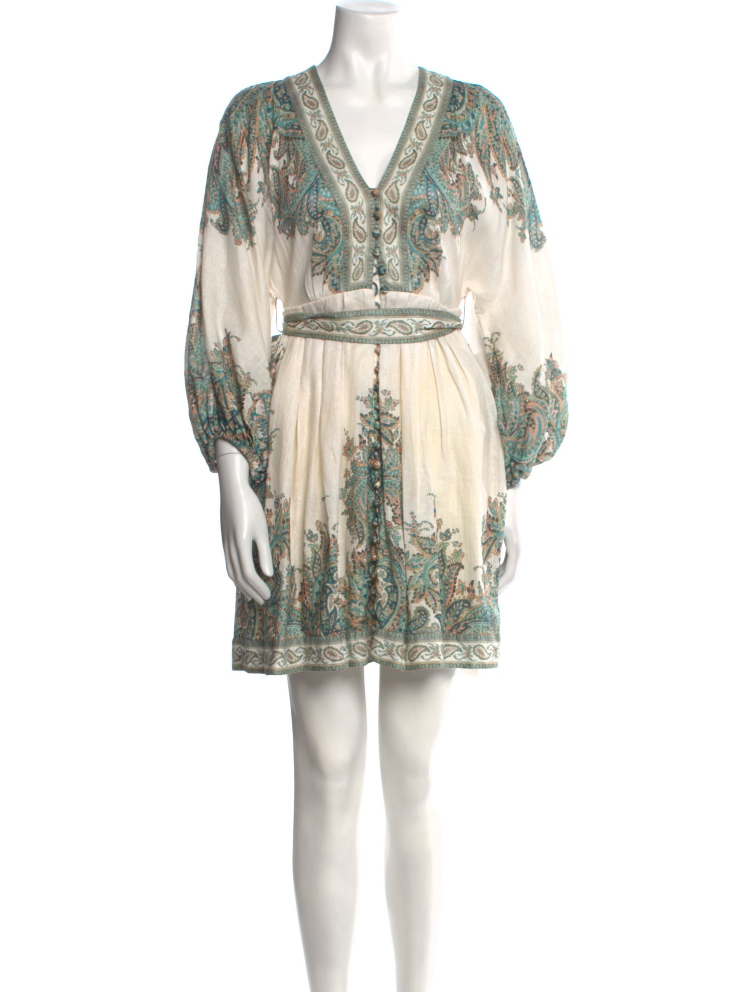 Zimmermann Linen Mini Dress