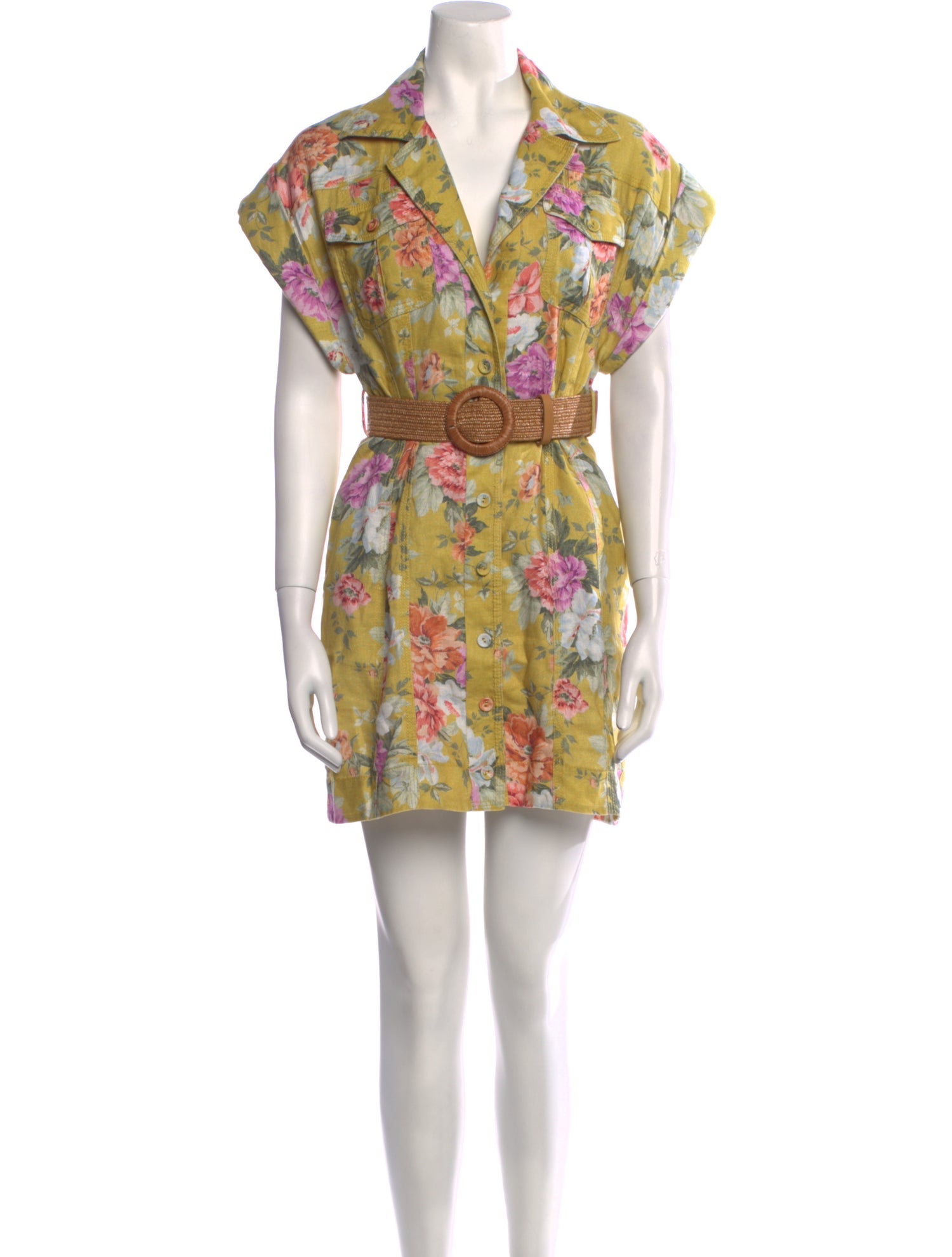 Zimmermann Linen Mini Dress