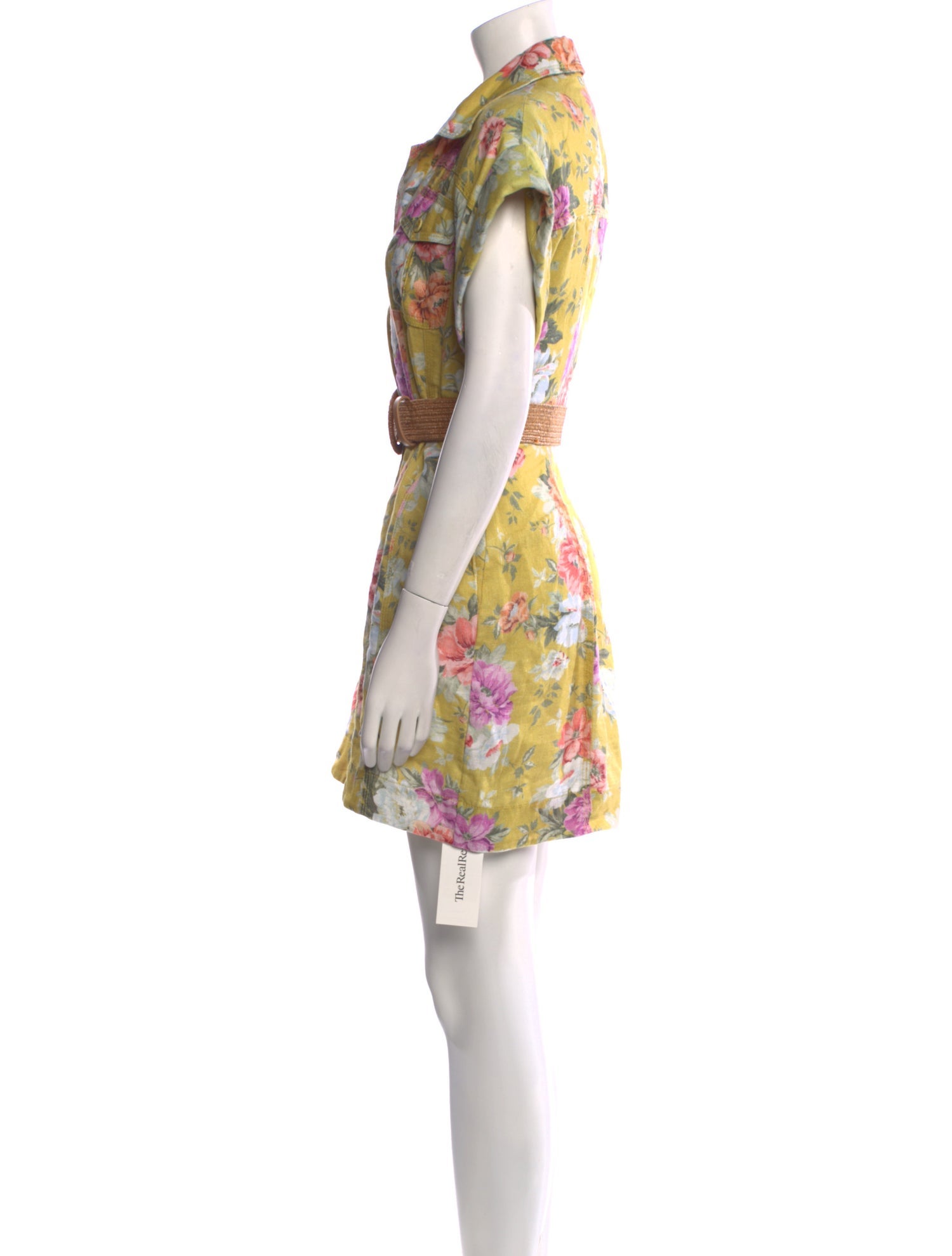 Zimmermann Linen Mini Dress