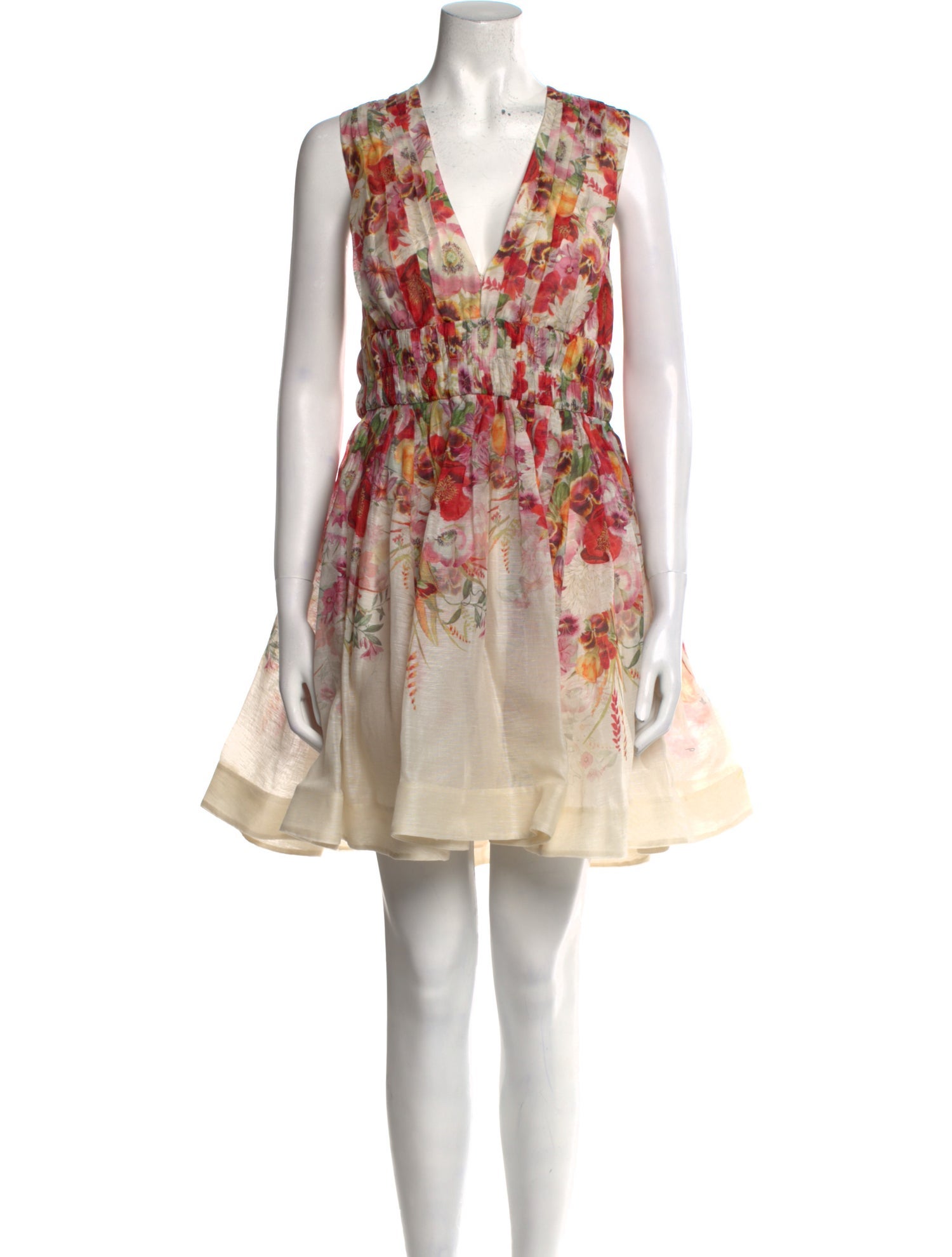 Zimmermann Linen Knee-Length Dress