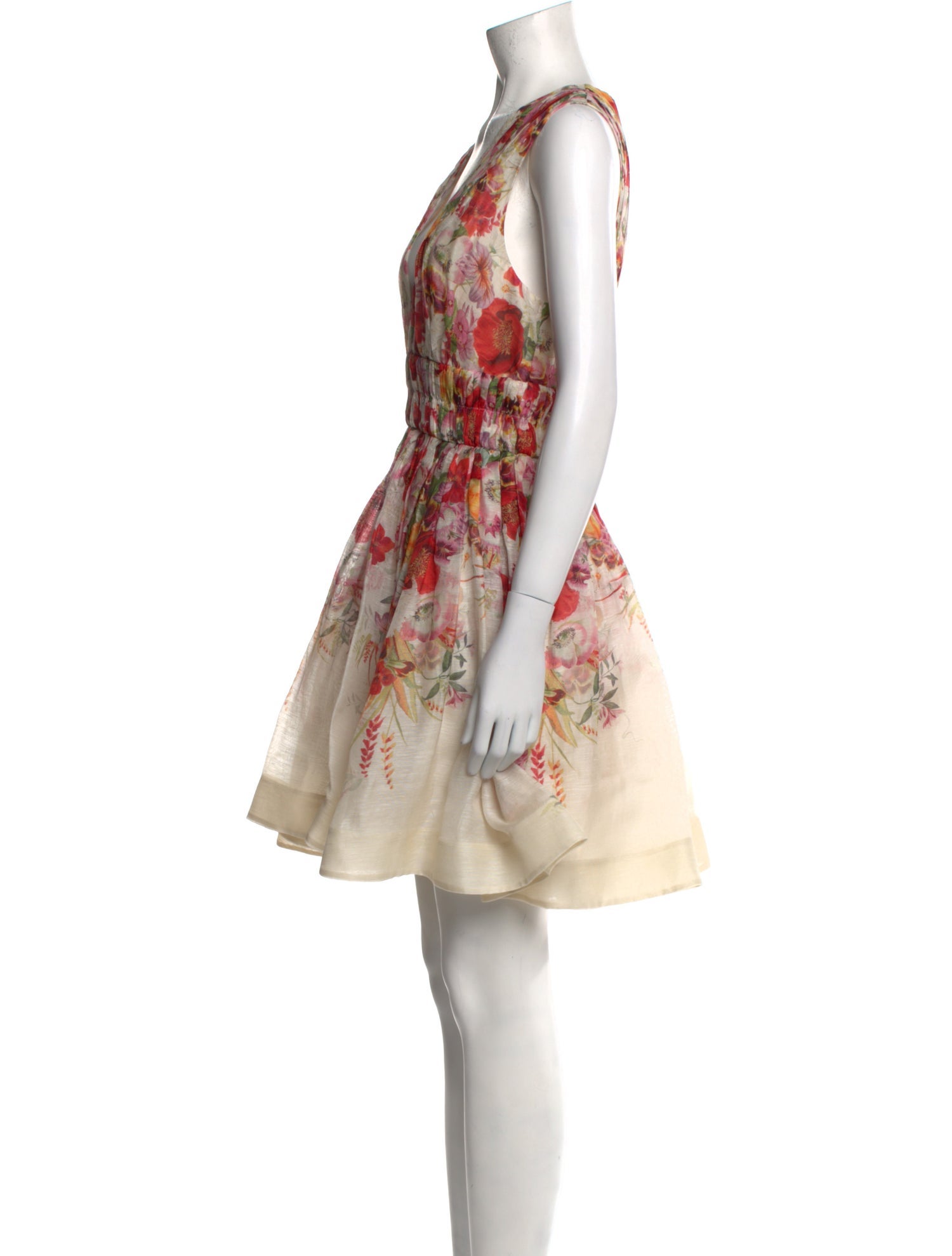 Zimmermann Linen Knee-Length Dress