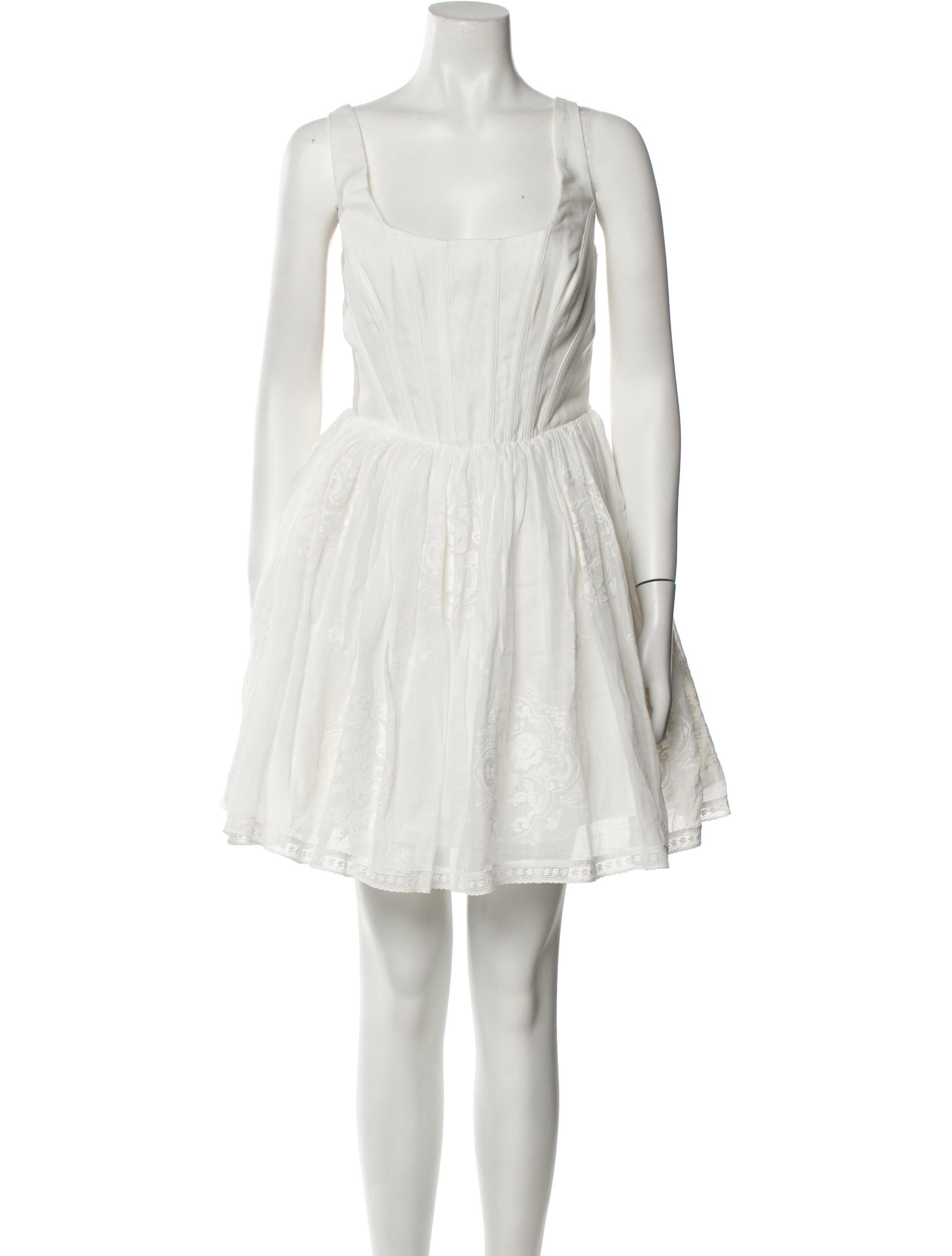 Zimmermann Linen Mini Dress