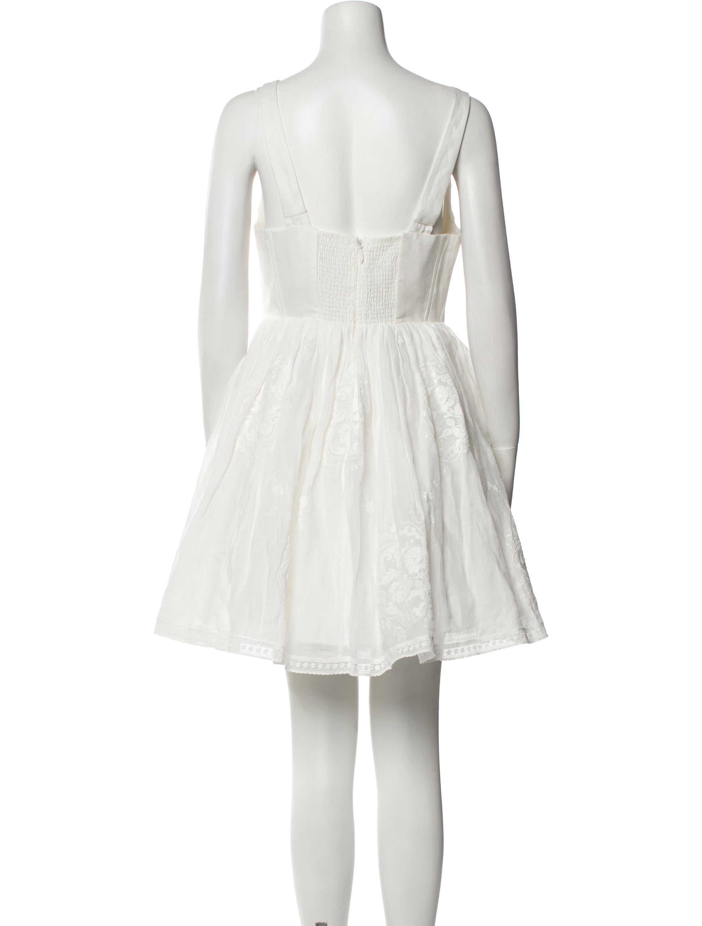 Zimmermann Linen Mini Dress