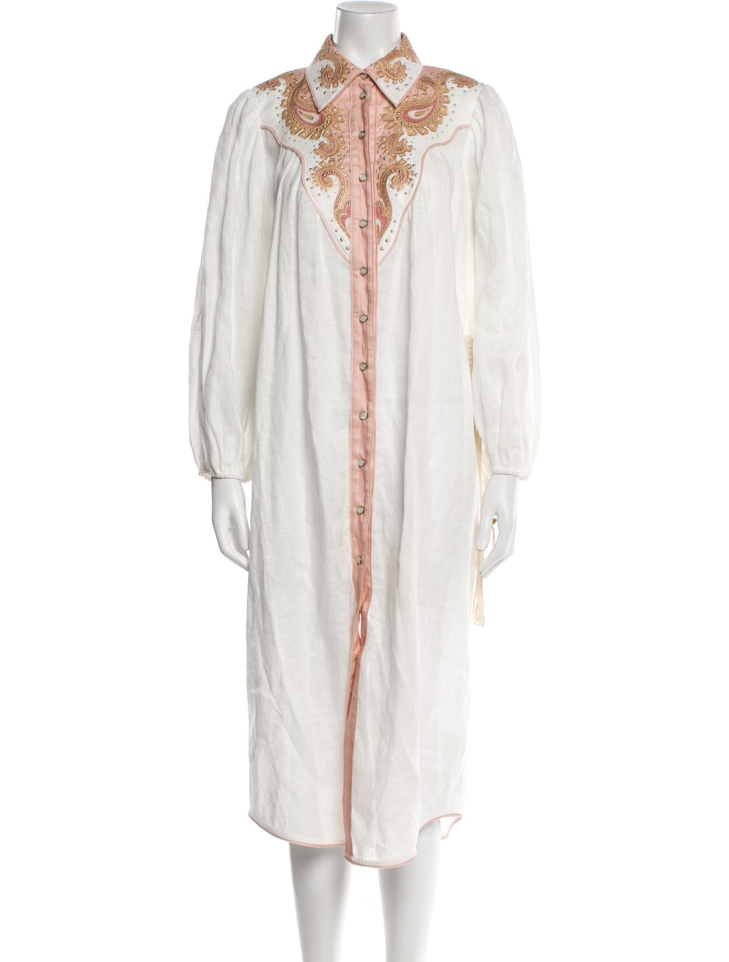 Zimmermann Linen Long Dress