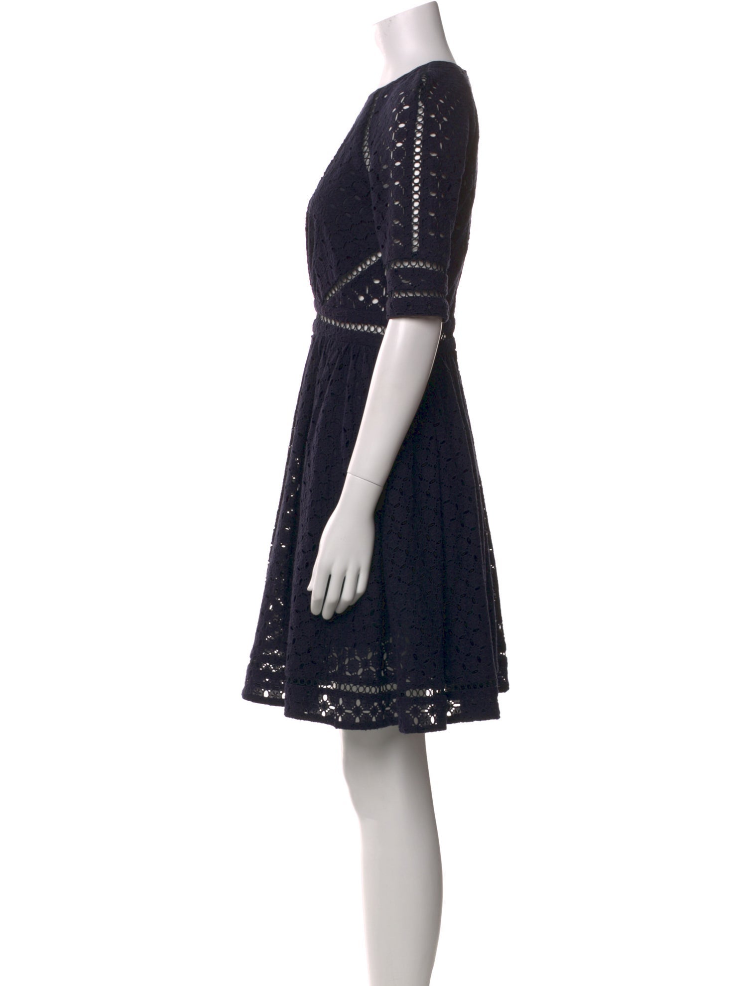 Zimmermann Lace Pattern Mini Dress