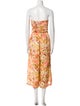 Zimmermann Linen Floral Print Jumpsuit