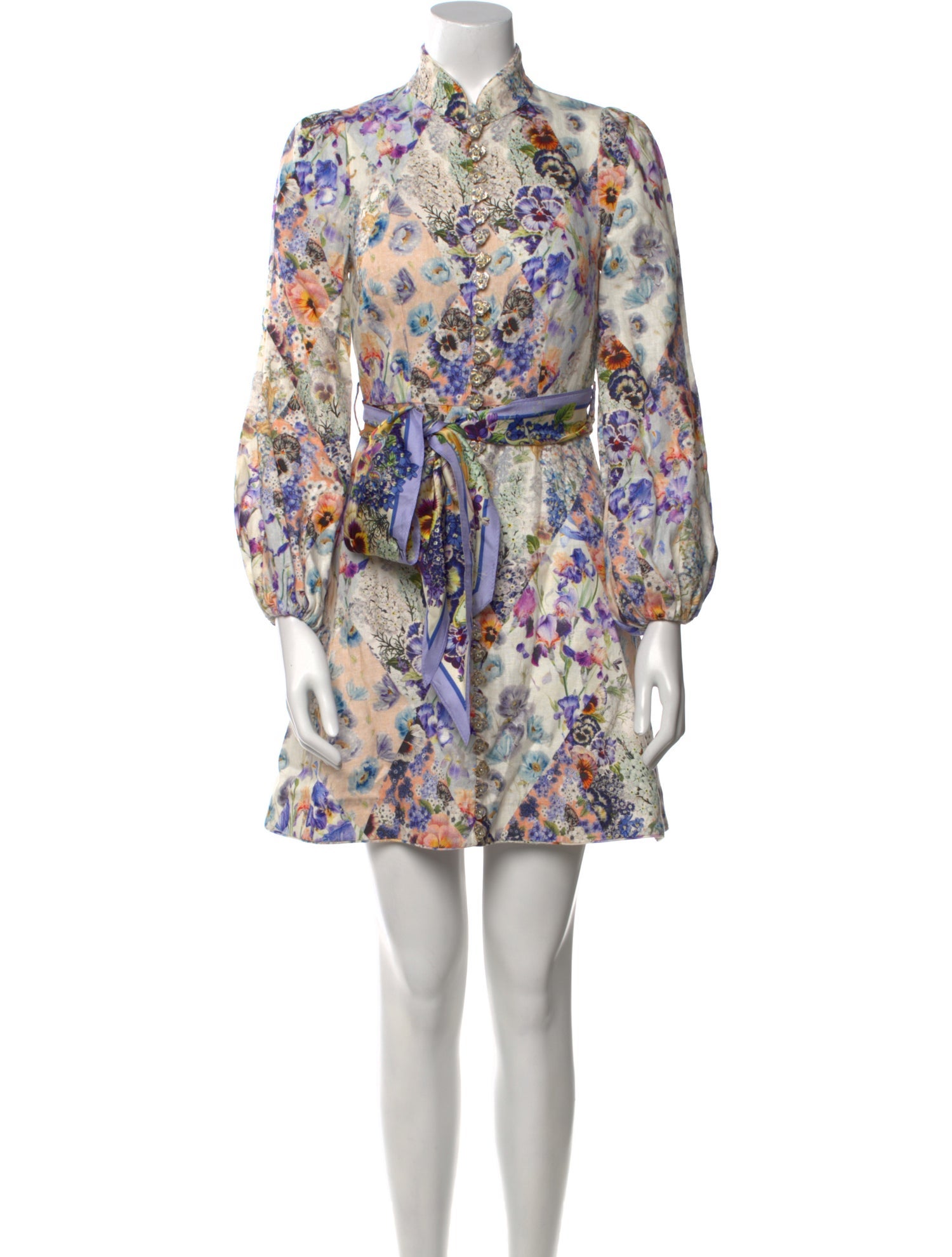 Zimmermann Linen Mini Dress