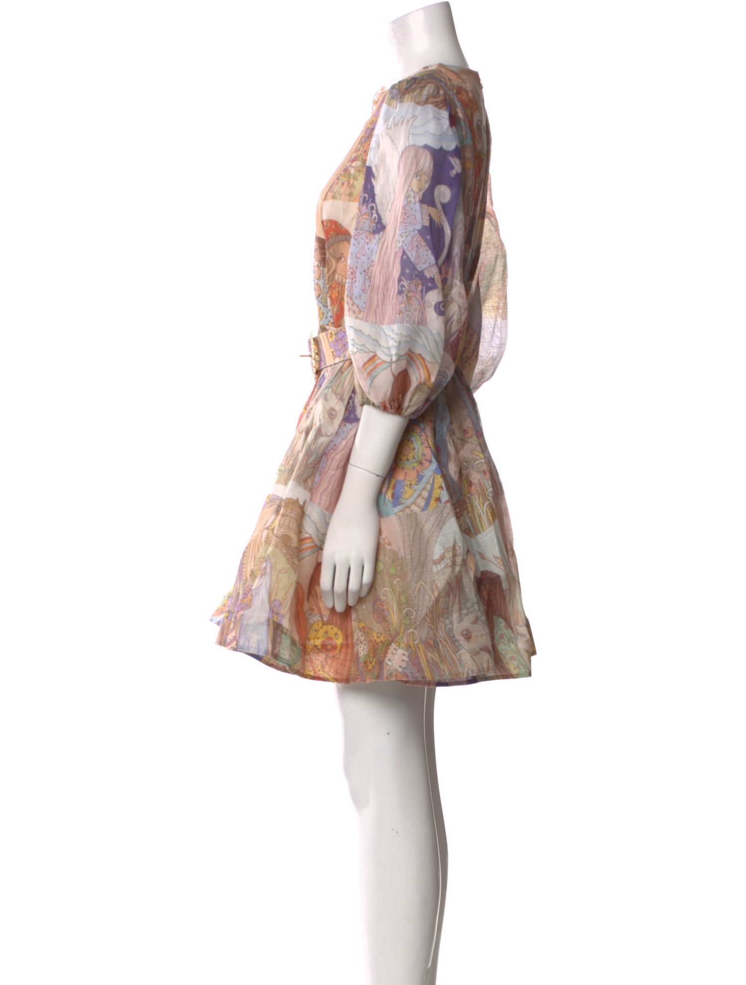 Zimmermann Linen Mini Dress