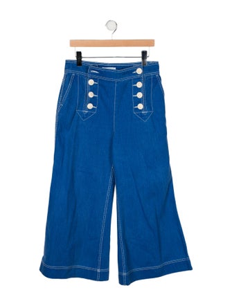 Zimmermann High-Rise Wide Leg Jeans