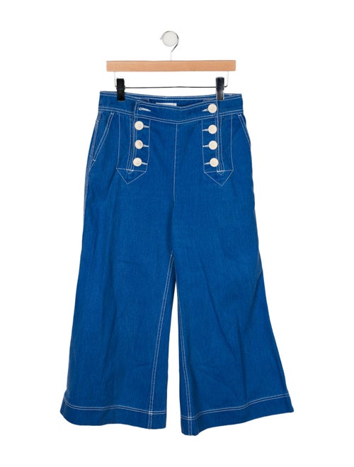 Zimmermann High-Rise Wide Leg Jeans