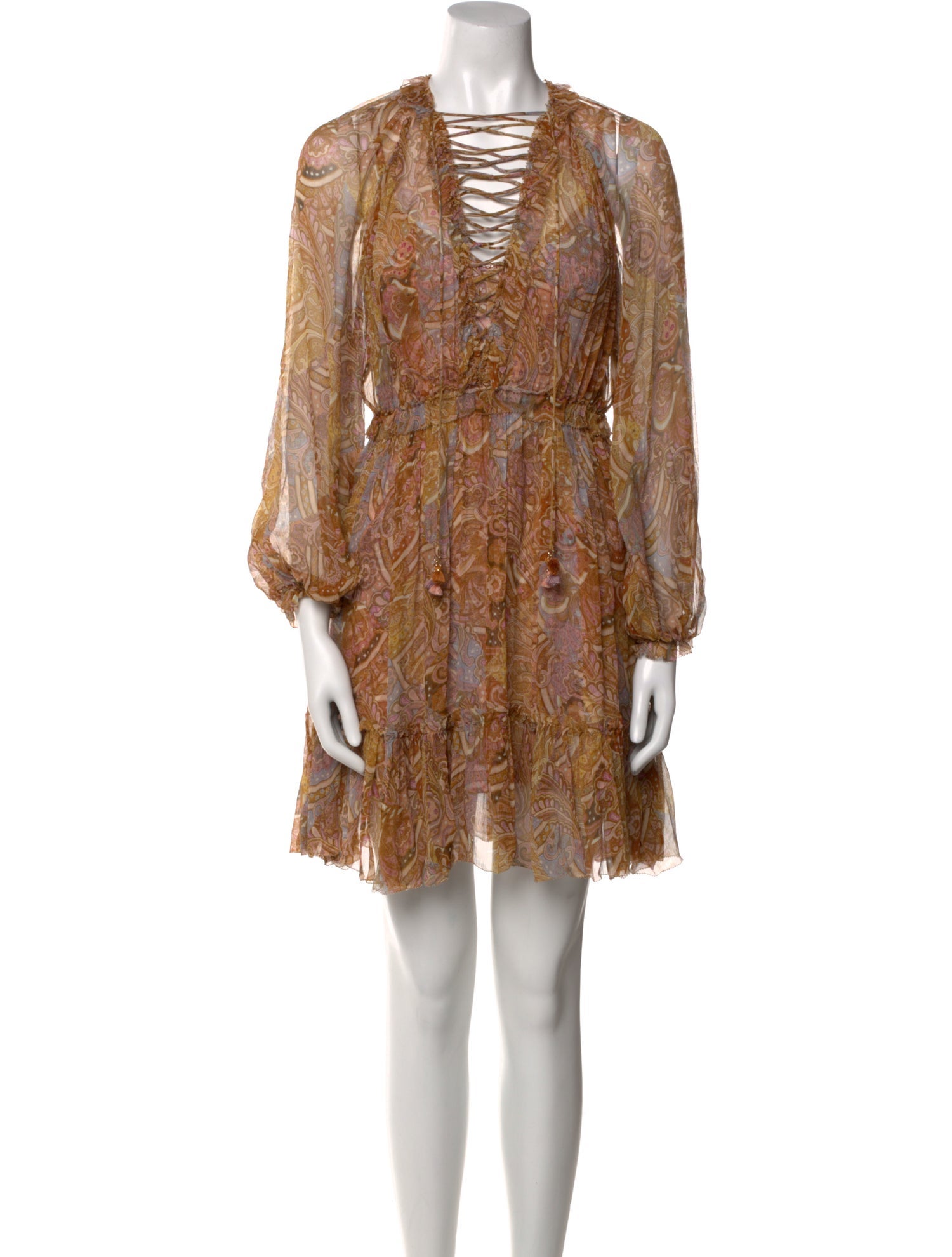 Zimmermann Printed Mini Dress