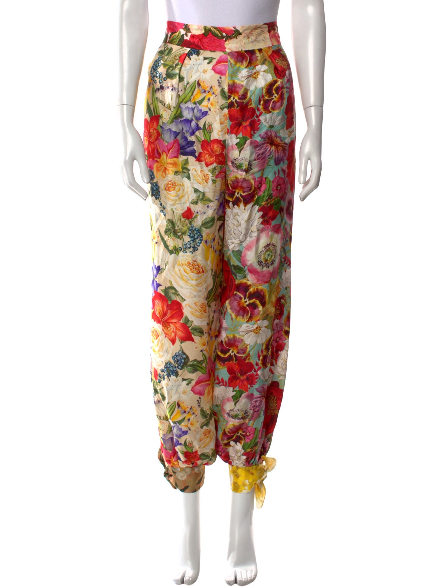 Zimmermann Silk Skinny Leg Pants