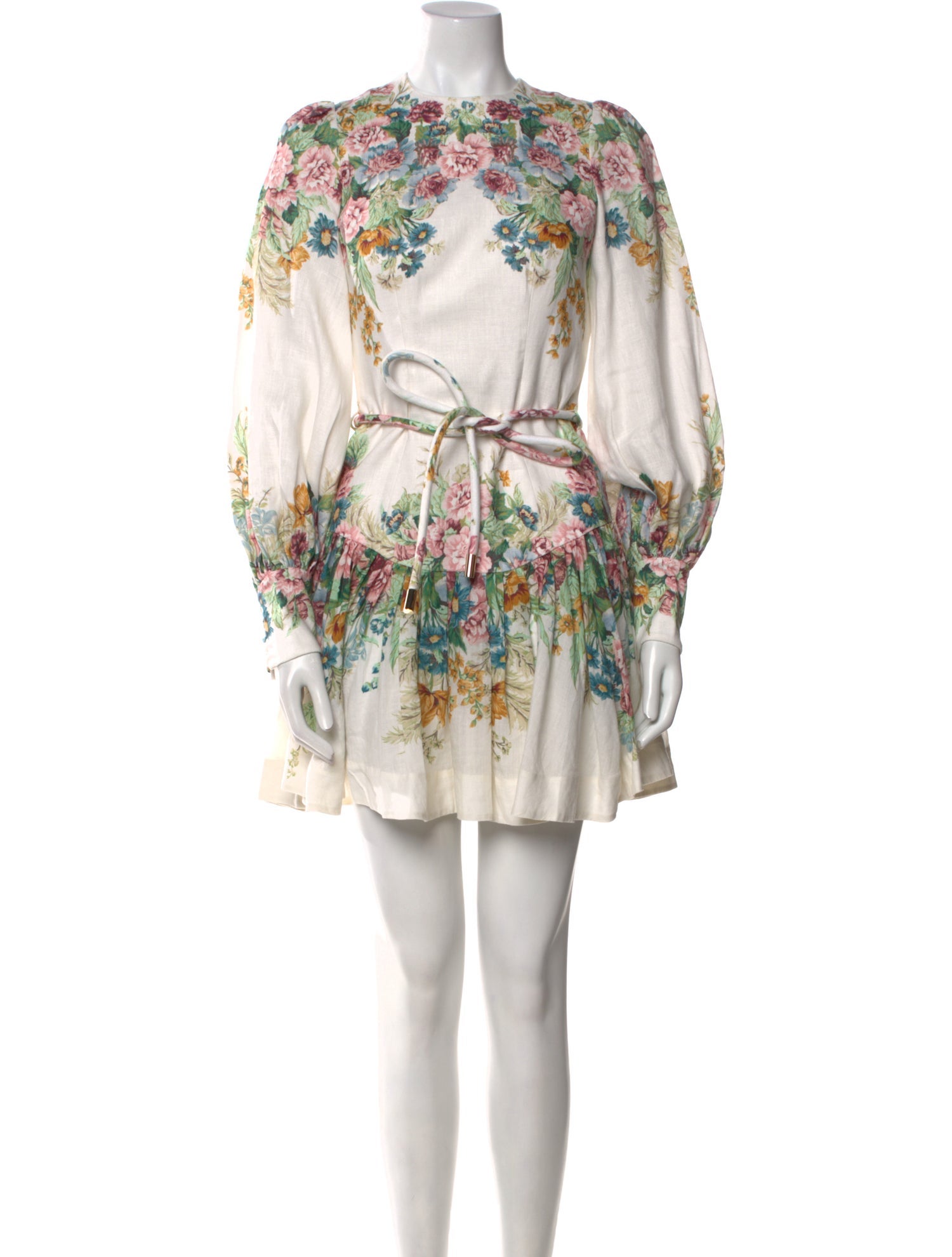 Zimmermann Linen Mini Dress w/ Tags