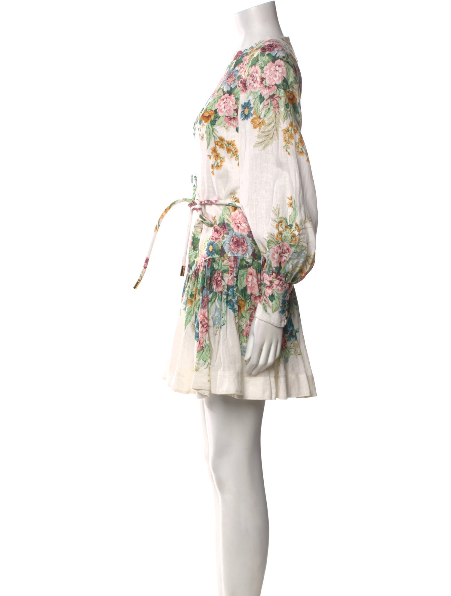 Zimmermann Linen Mini Dress w/ Tags