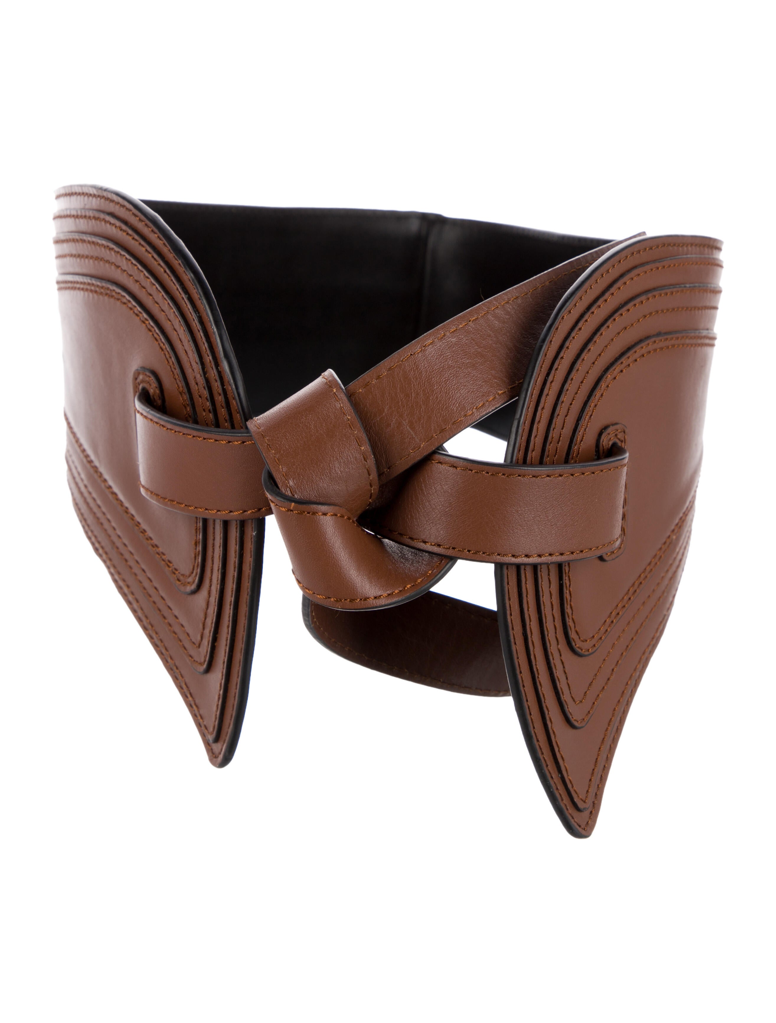 Zimmermann Wide Leather Waist Belt
