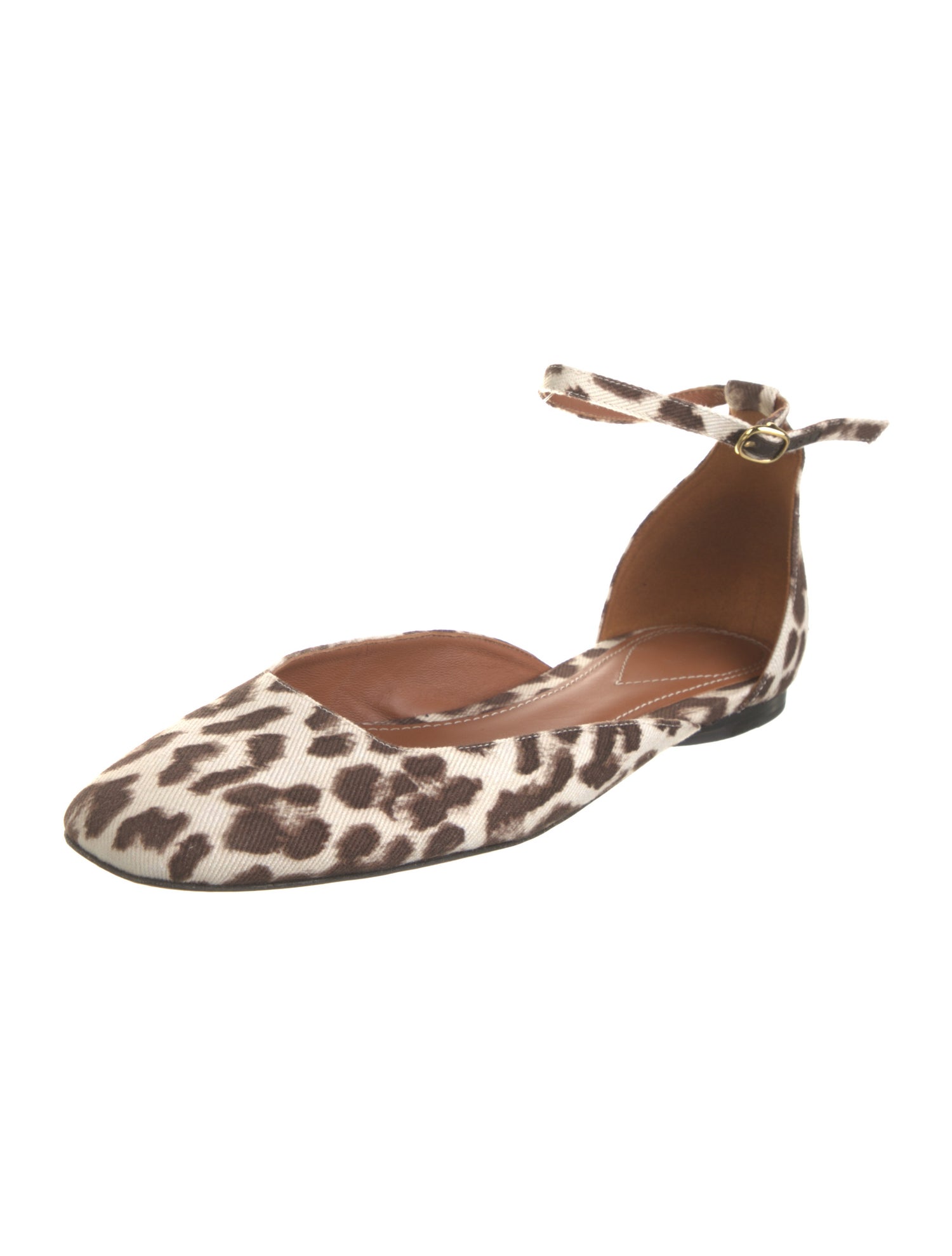 Zimmermann Animal Print D'Orsay Flats