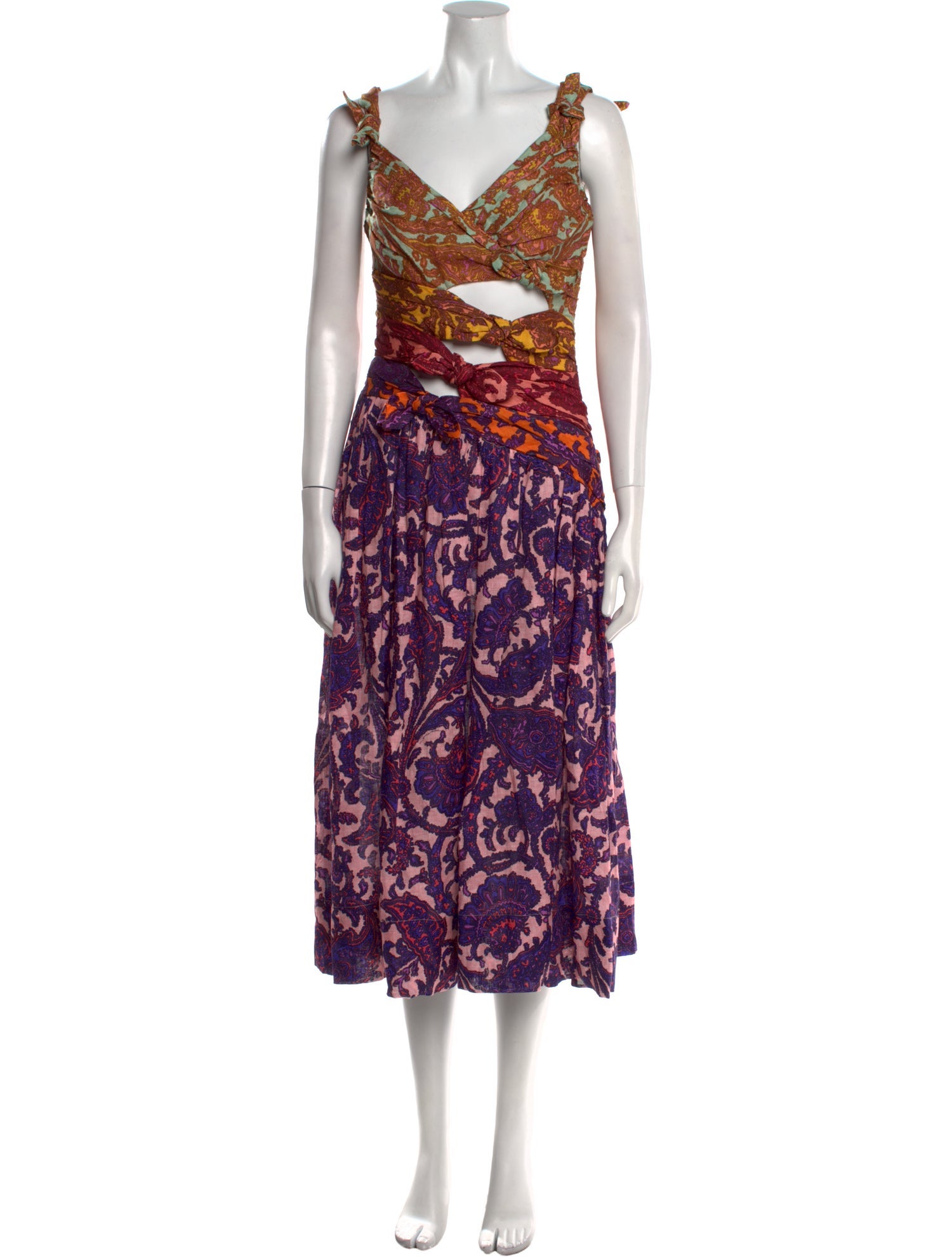 Zimmermann Linen Midi Length Dress