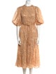Zimmermann Printed Long Dress