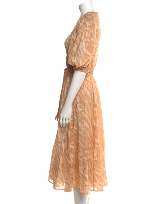 Zimmermann Printed Long Dress