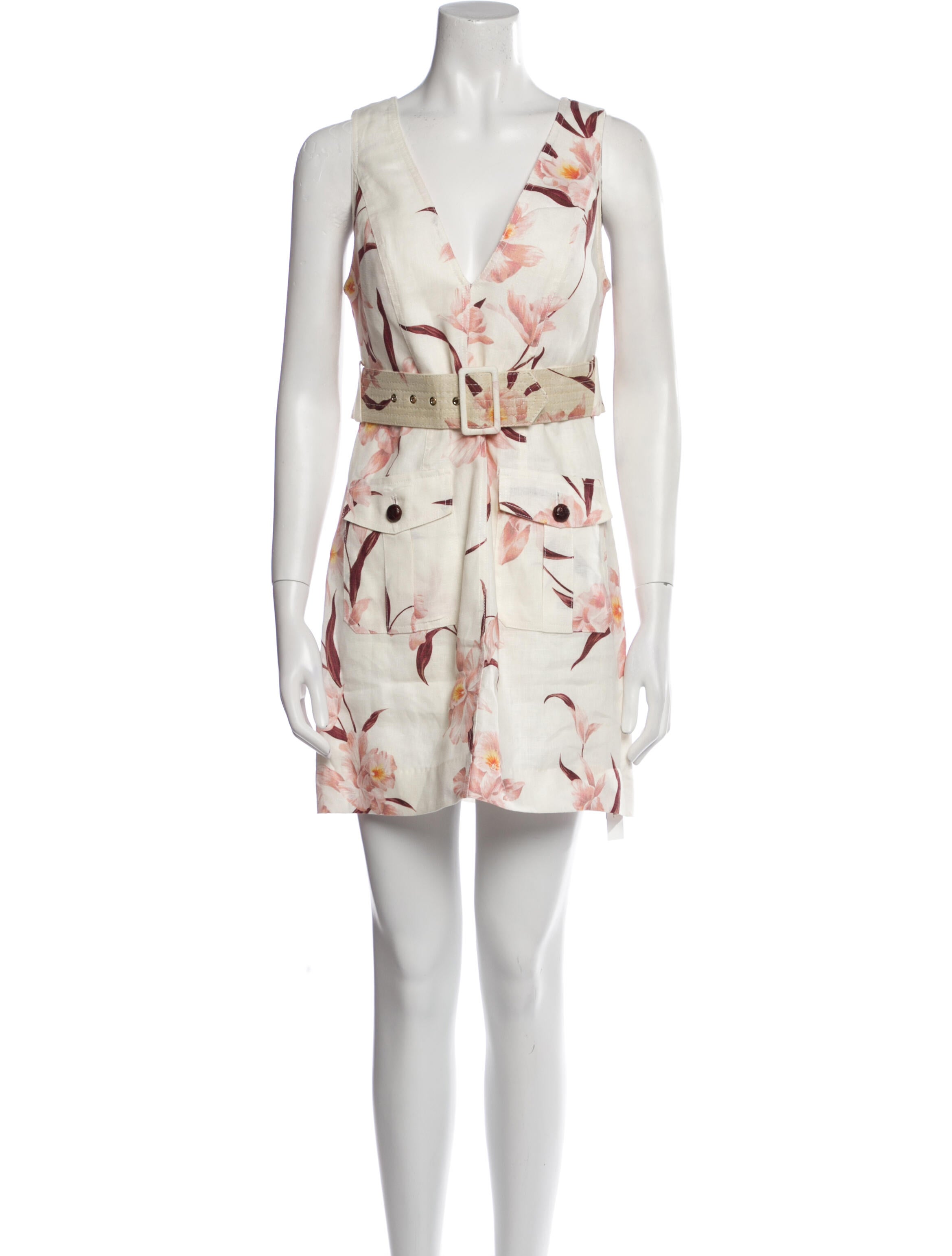 Zimmermann Linen Mini Dress