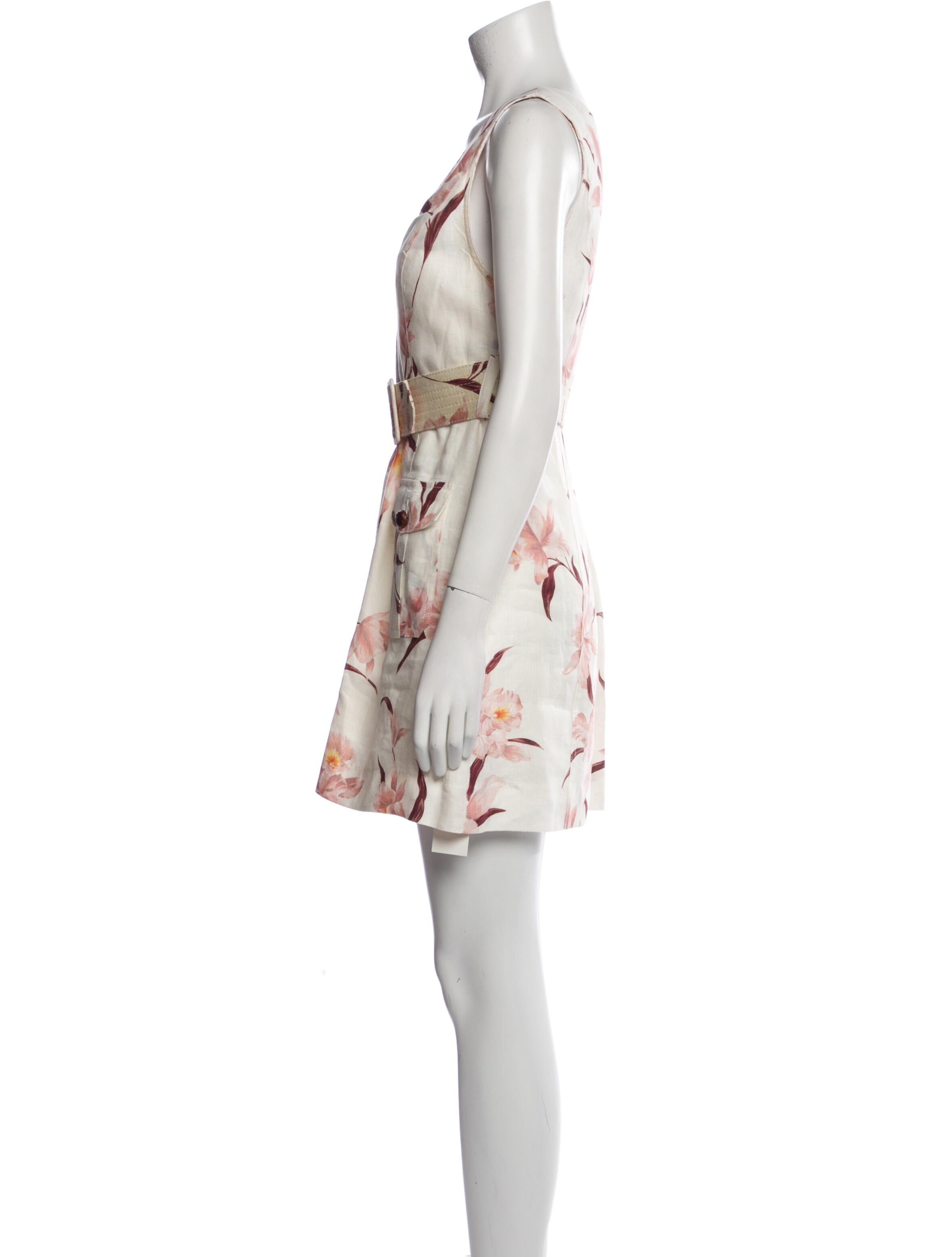 Zimmermann Linen Mini Dress