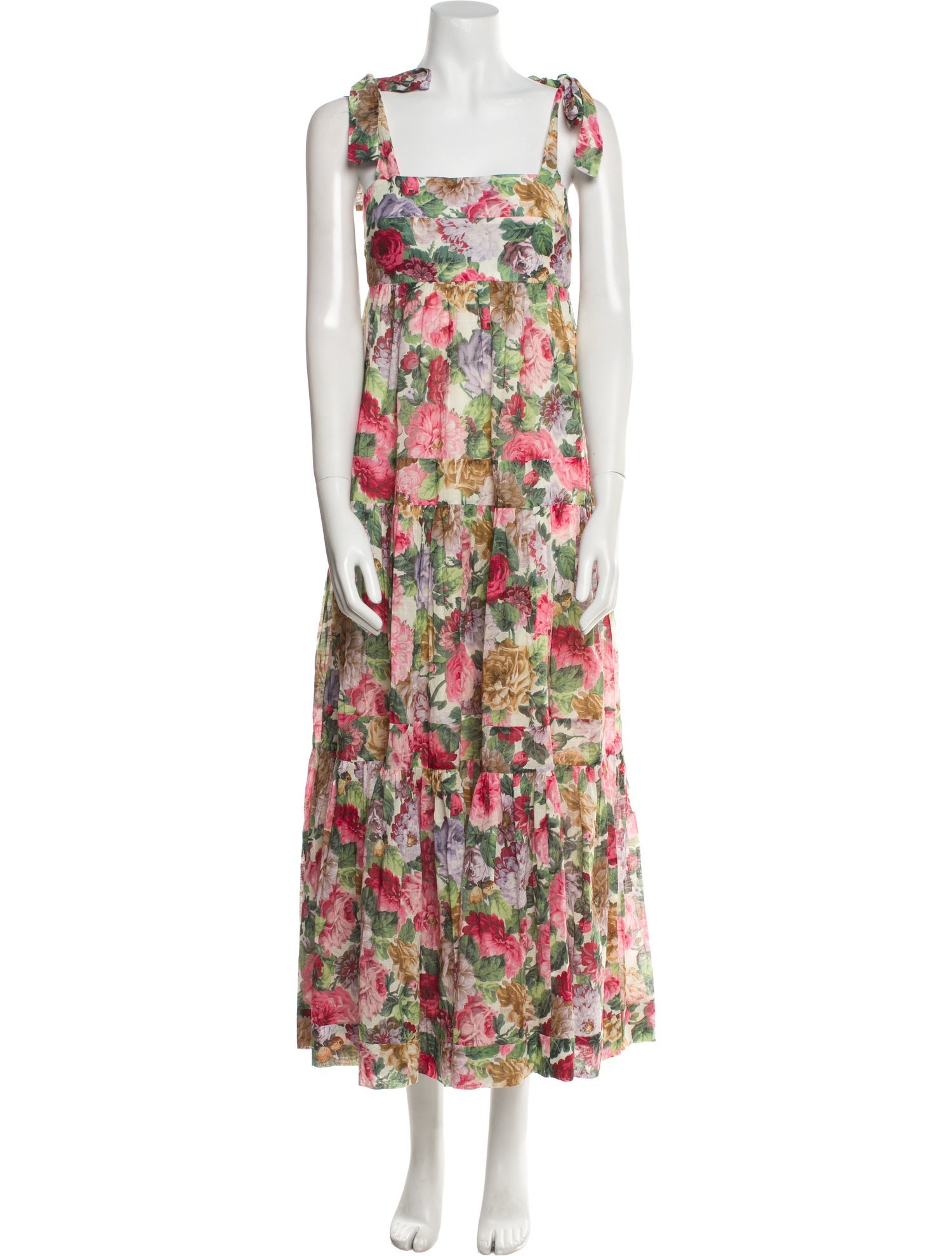 Zimmermann Floral Print Long Dress