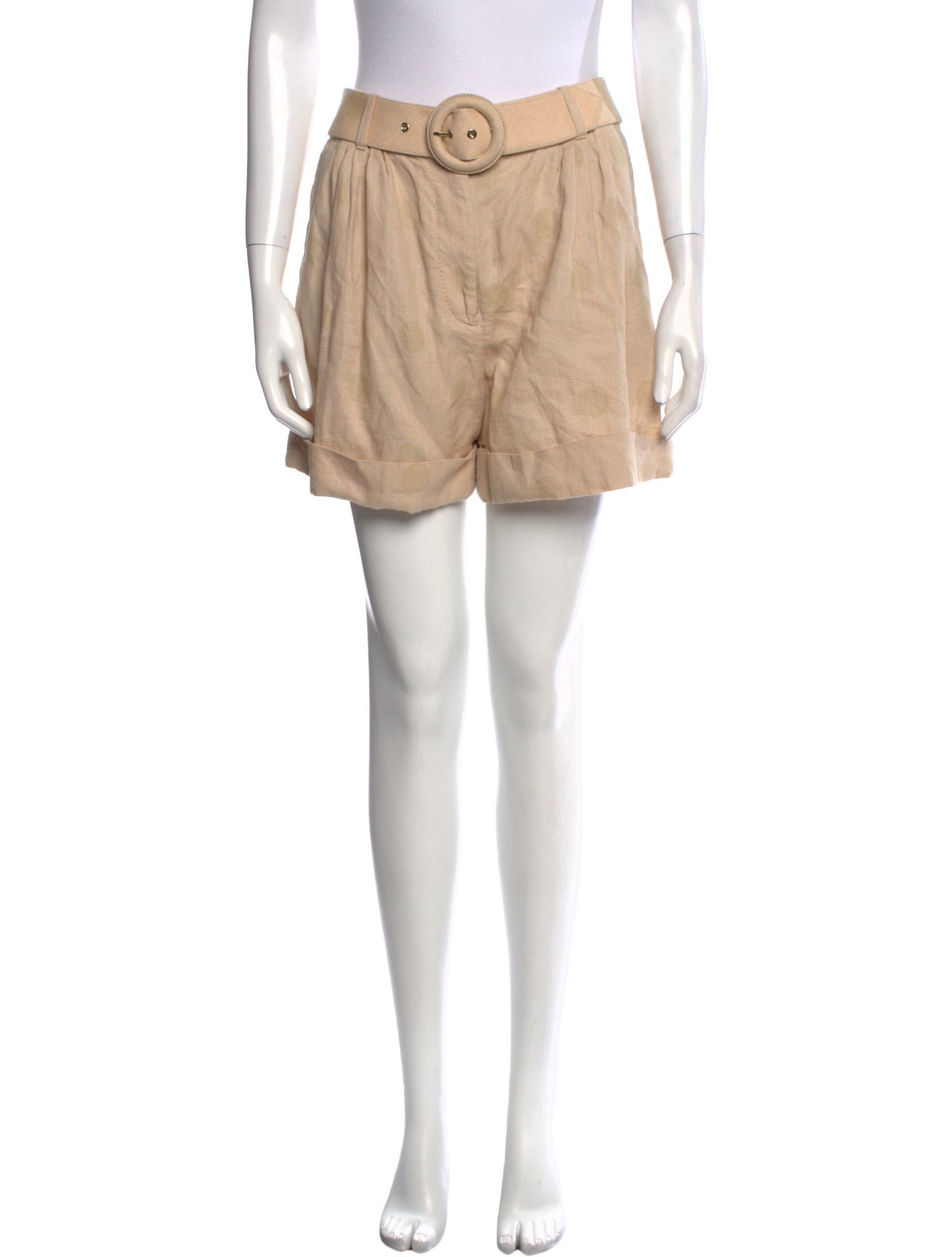 Zimmermann Linen Mini Shorts