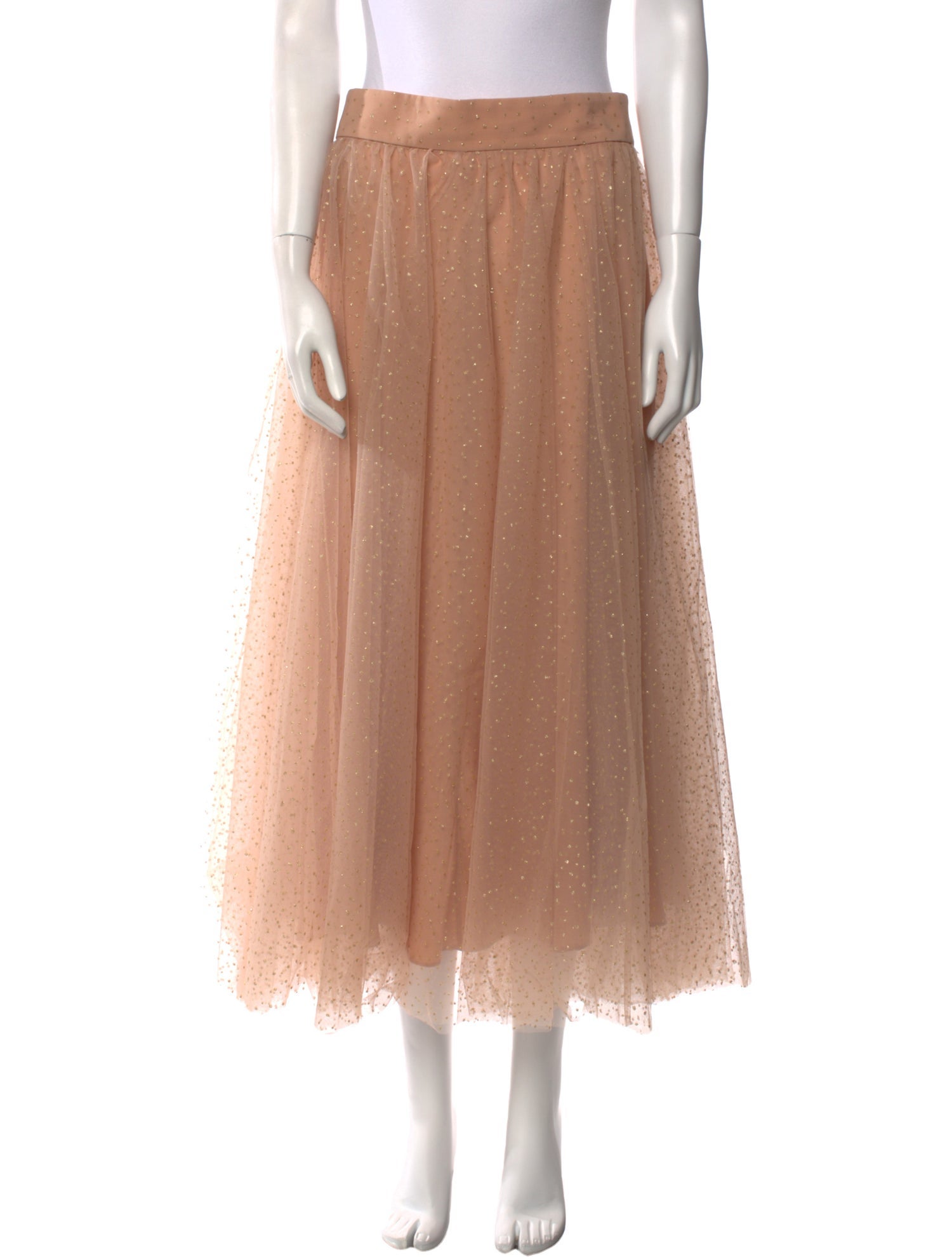 Zimmermann Mesh Midi Length Skirt