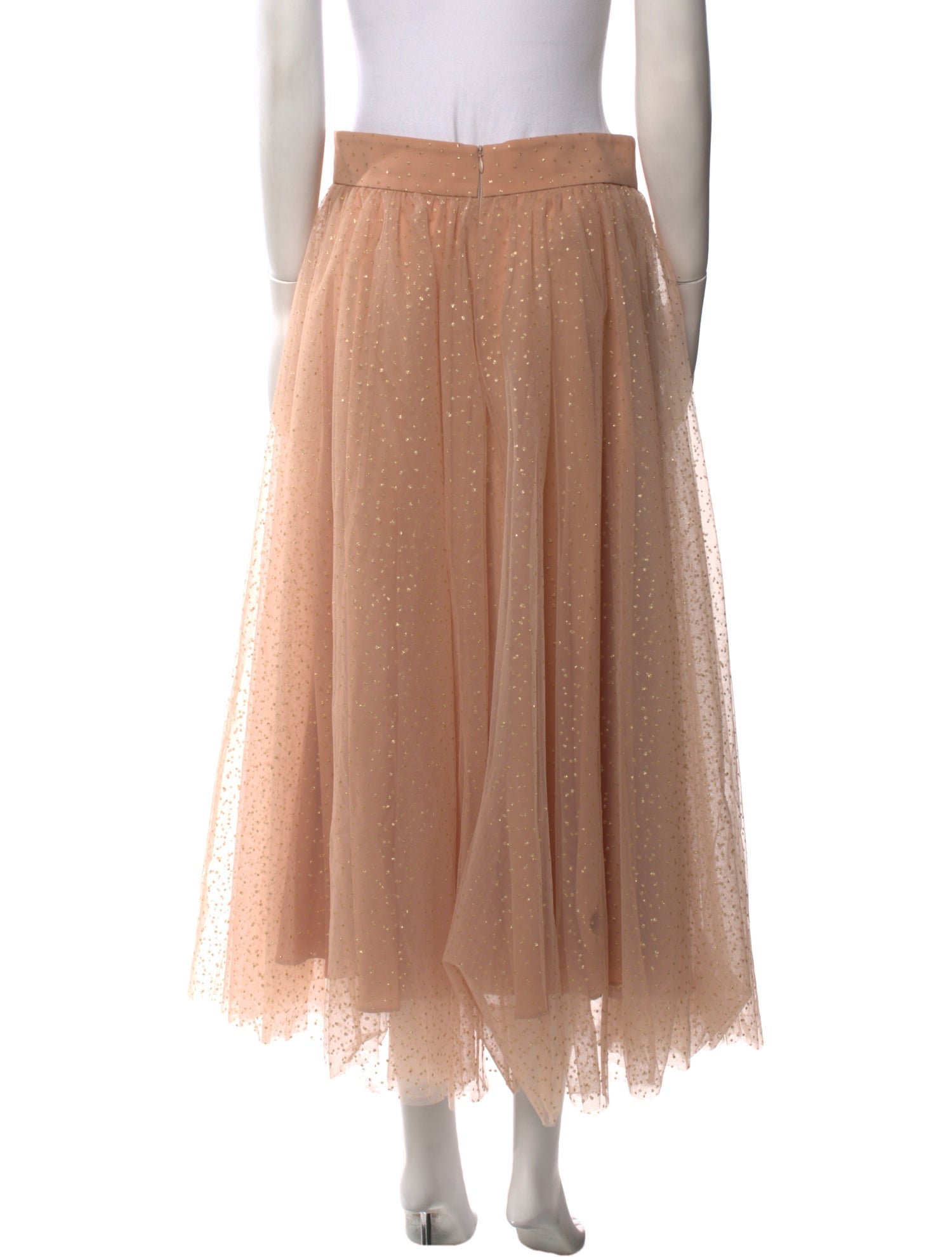 Zimmermann Mesh Midi Length Skirt