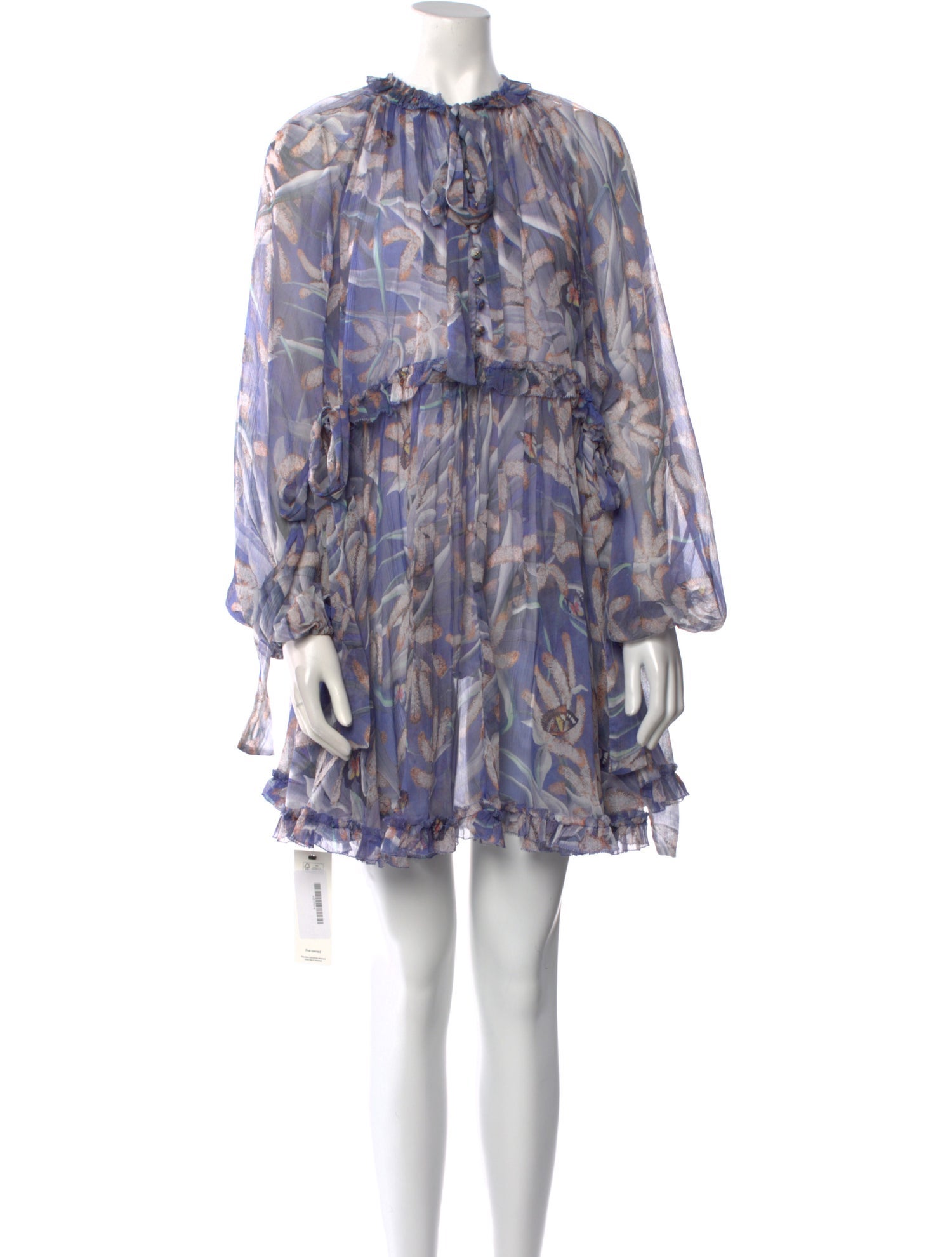 Zimmermann Silk Mini Dress