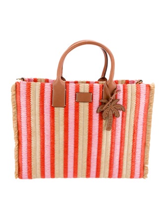 Zimmermann Raffia Top Handle Bag