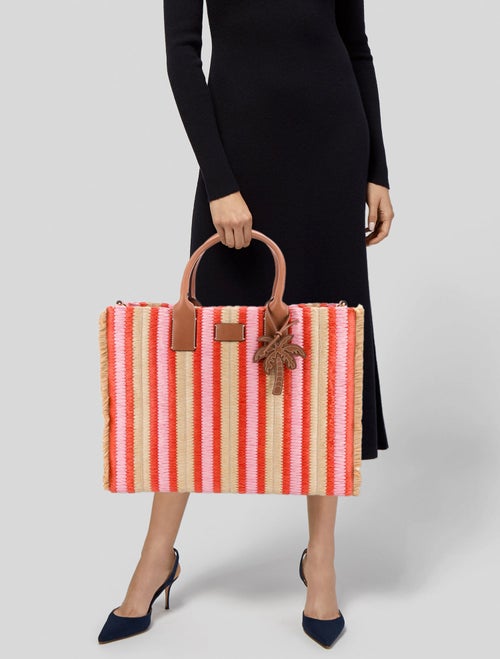 Zimmermann Raffia Top Handle Bag