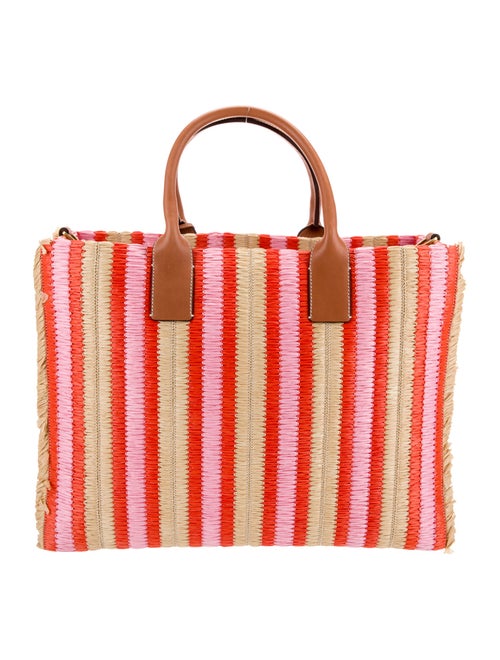 Zimmermann Raffia Top Handle Bag
